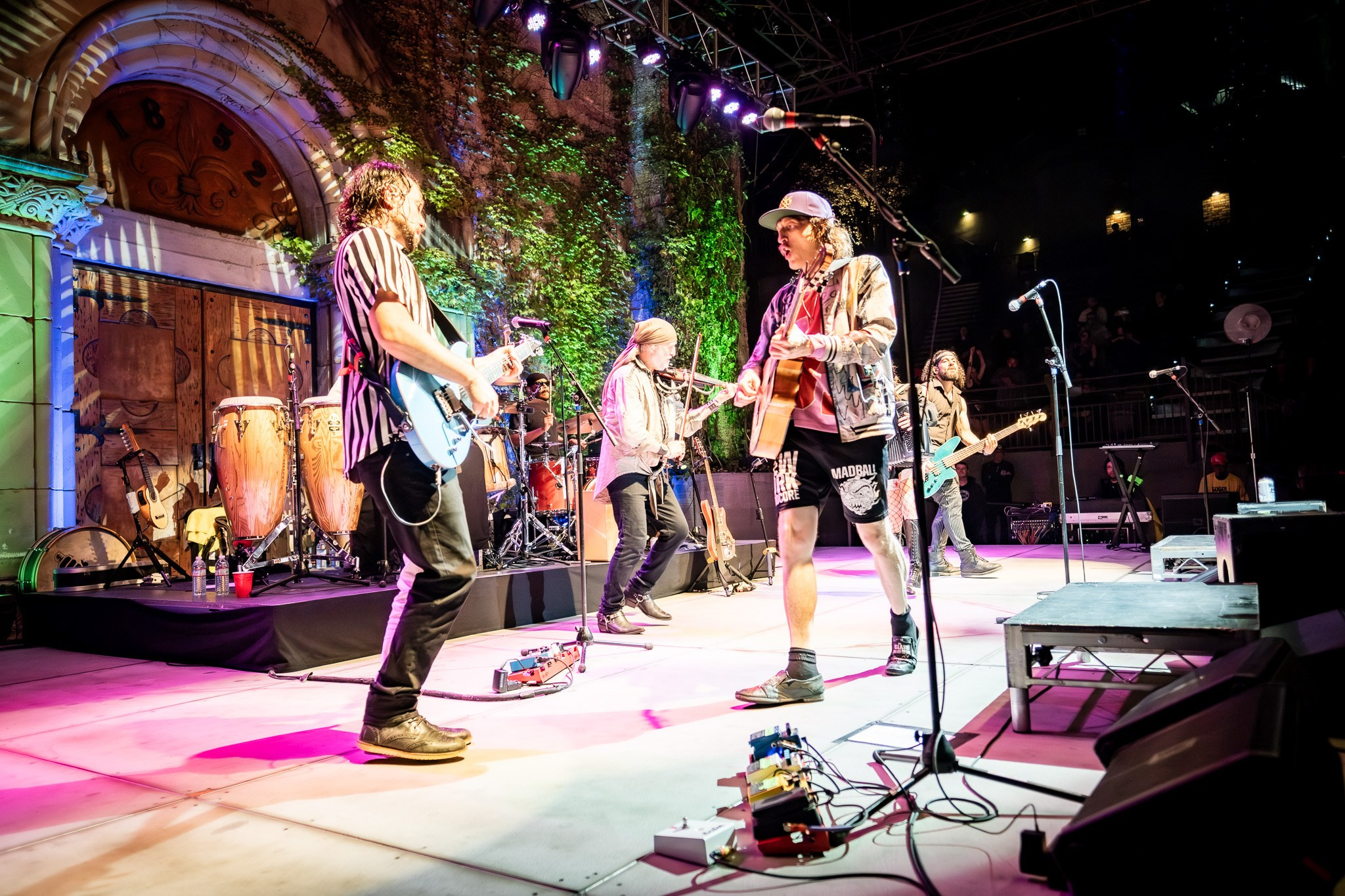 GOGOL BORDELLO / SARATOGA / CA. Reportage concert portrait photography in the San Francisco Bay Area