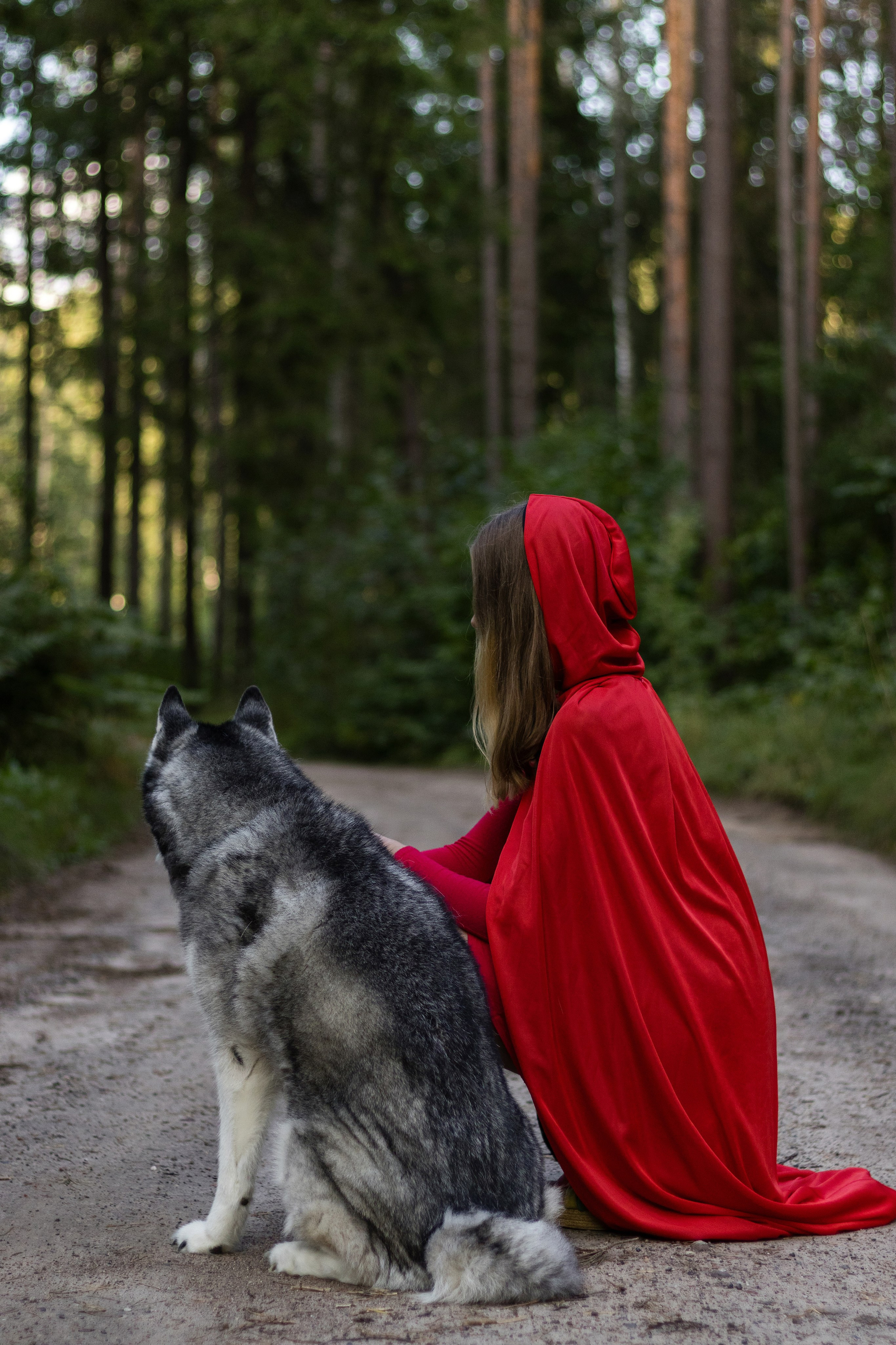 Фотосессия красная шапочка. Фотограф / Даугавпилс