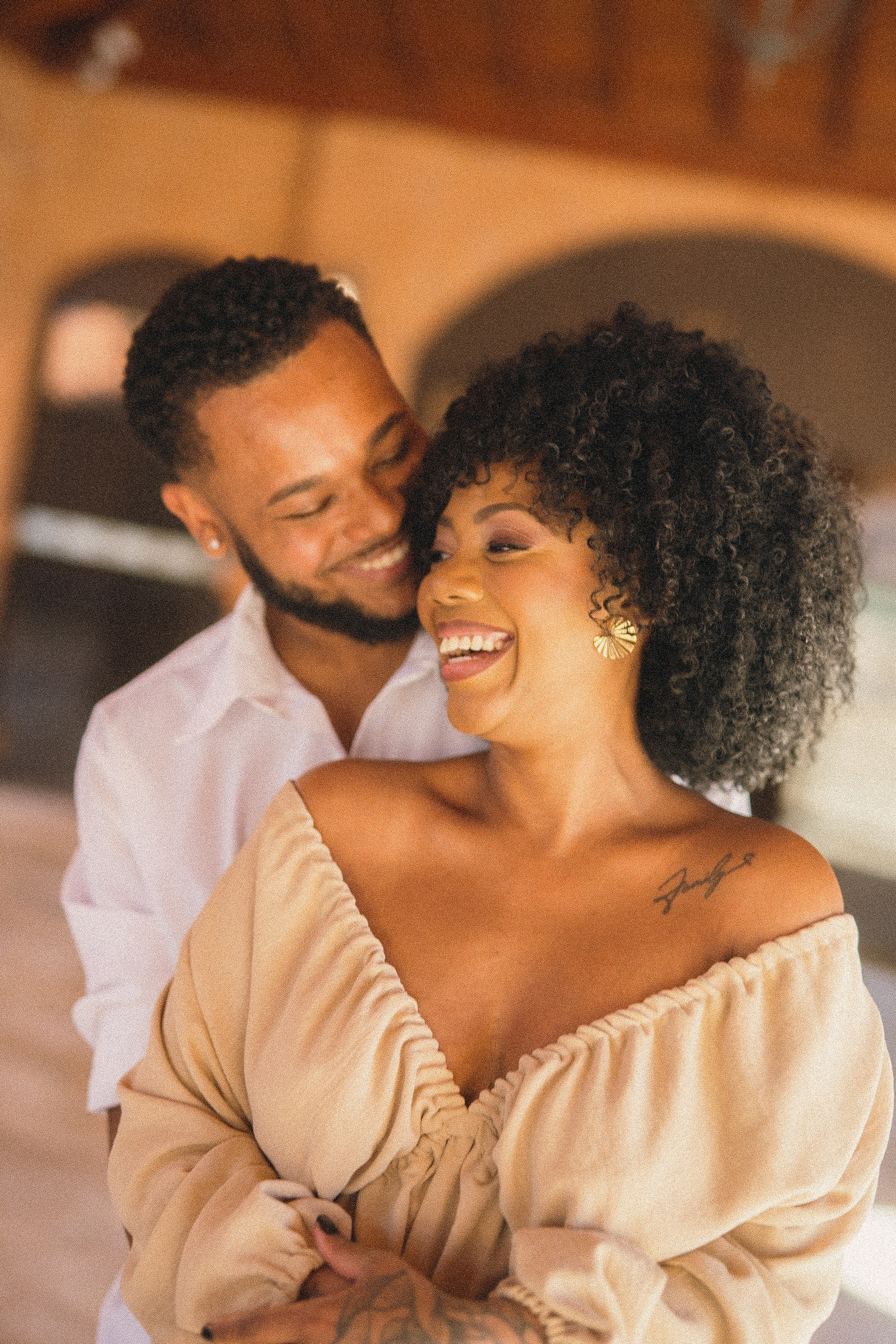 Pré Wedding — Joyce e Murilo (Espaço Muralha). Fotógrafo de casamento e Filmmaker de casamento