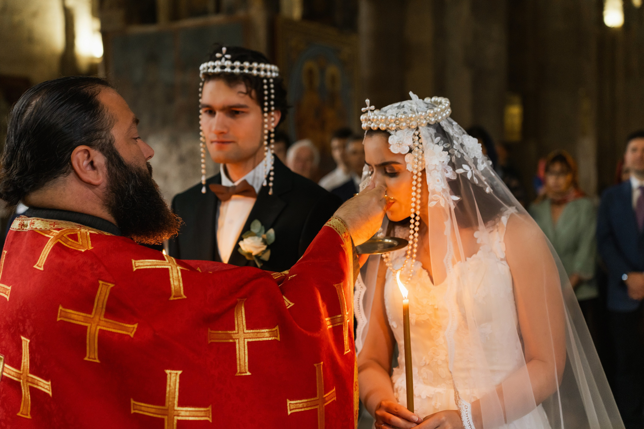Church wedding in Mtskheta. Wedding Photographers and Film Maker in Georgia, Armenia Maks Kovalenko and Lara Tatosyan