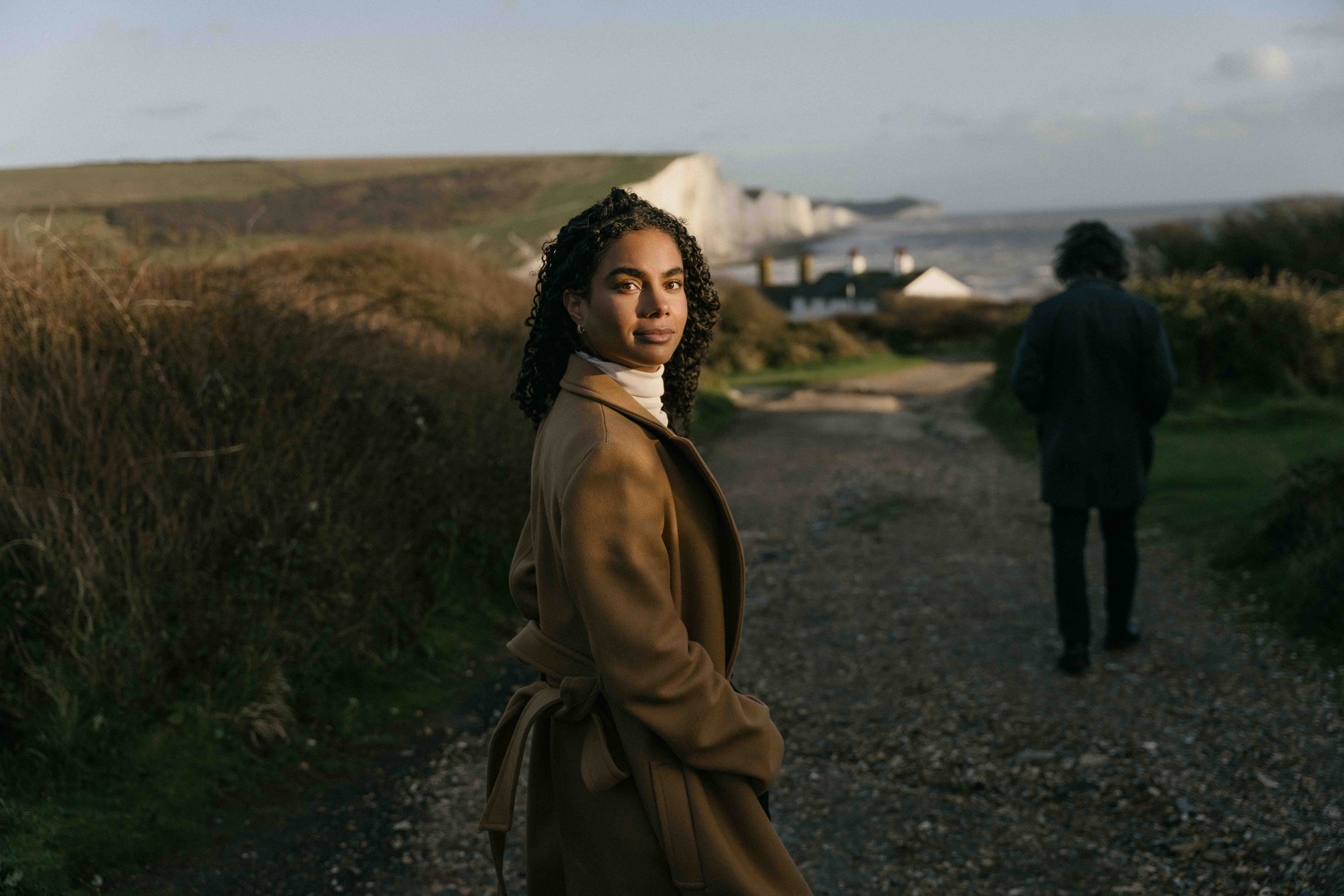 Seven Sisters Engagement Photos | London Photographer | UK Coastal Couple Shoot. London Wedding Photographer | Engagement & Proposal Photography by Natasha Ferreira