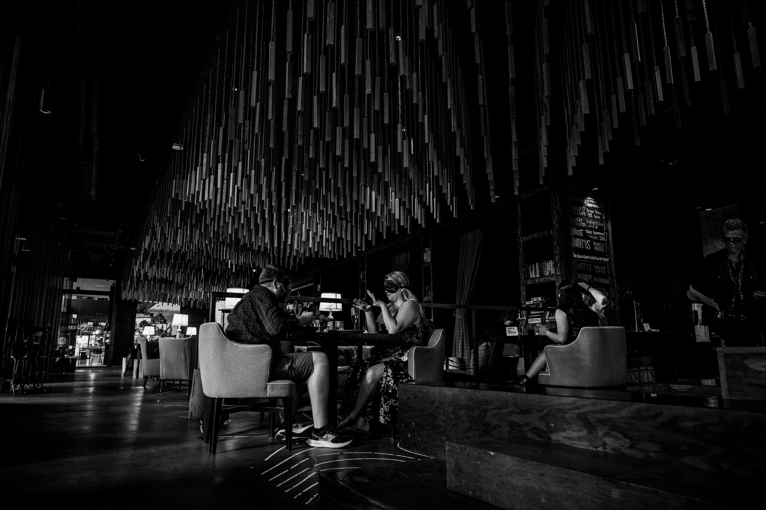 Dining in the Dark. Collective x Fever Seattle