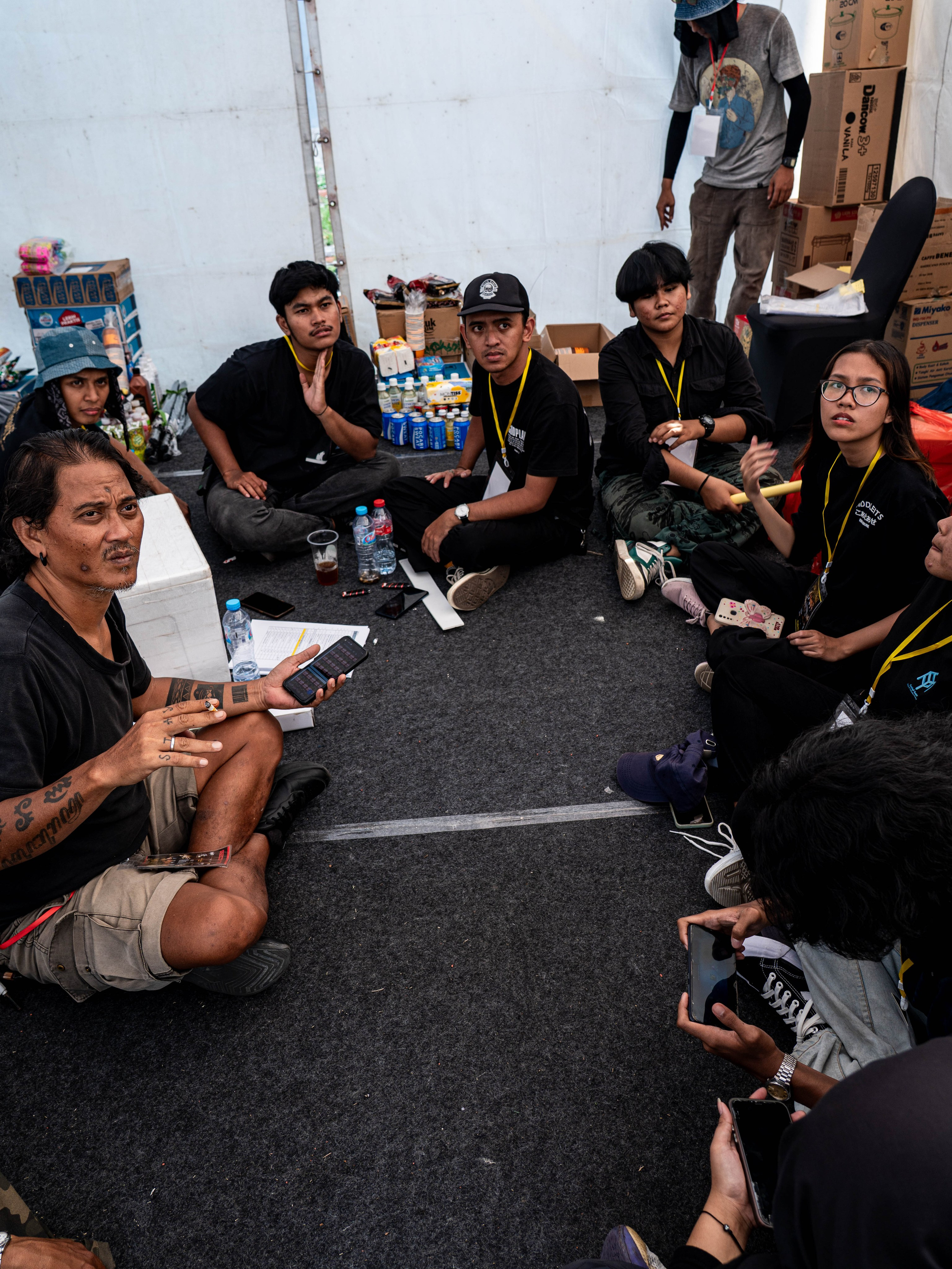 Laskar Cinta Concert — Behind The Scenes. Aro Salaka Event Photography