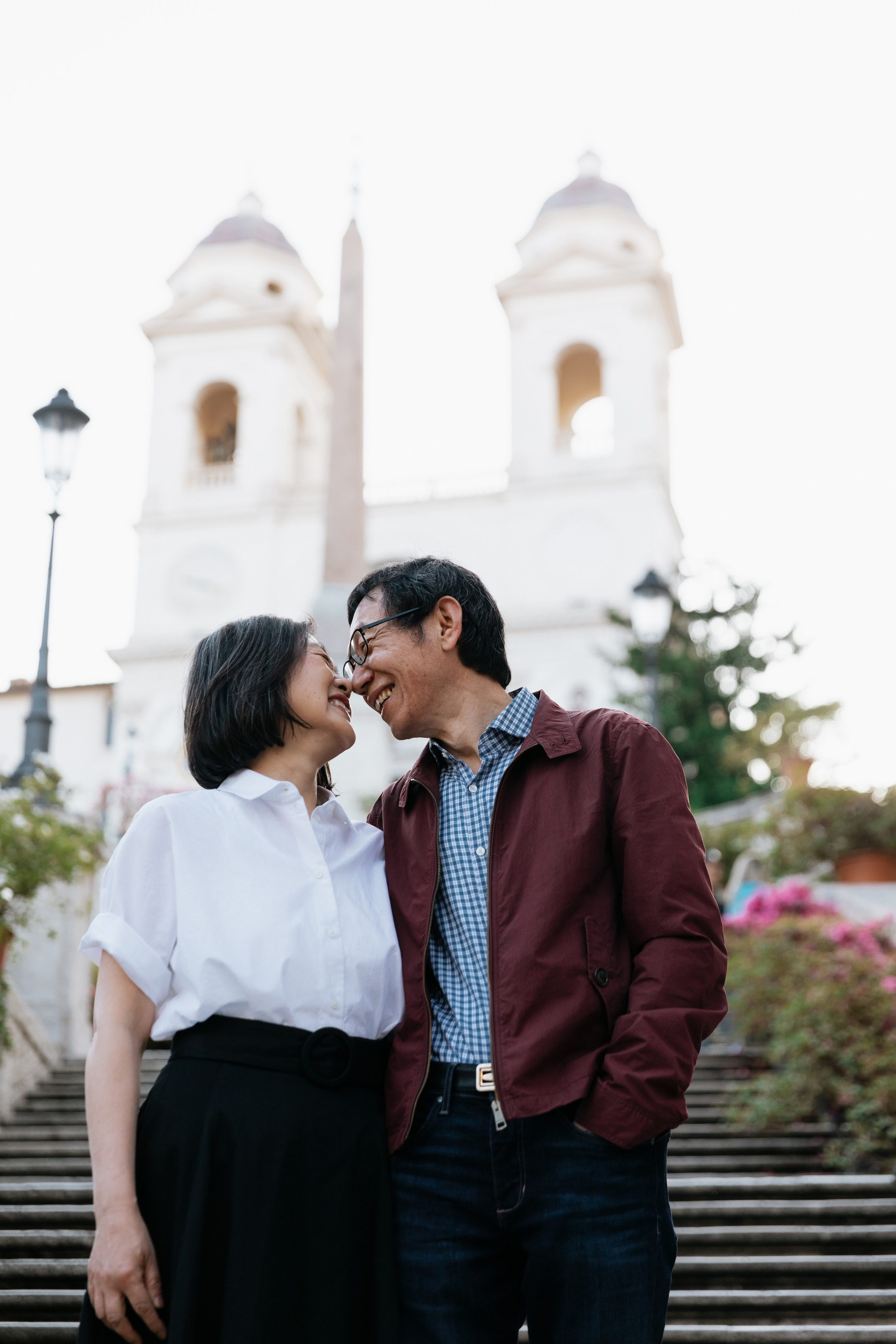Photoshoot inspired by the iconic movie “Roman Holiday”. Photographer in Rome