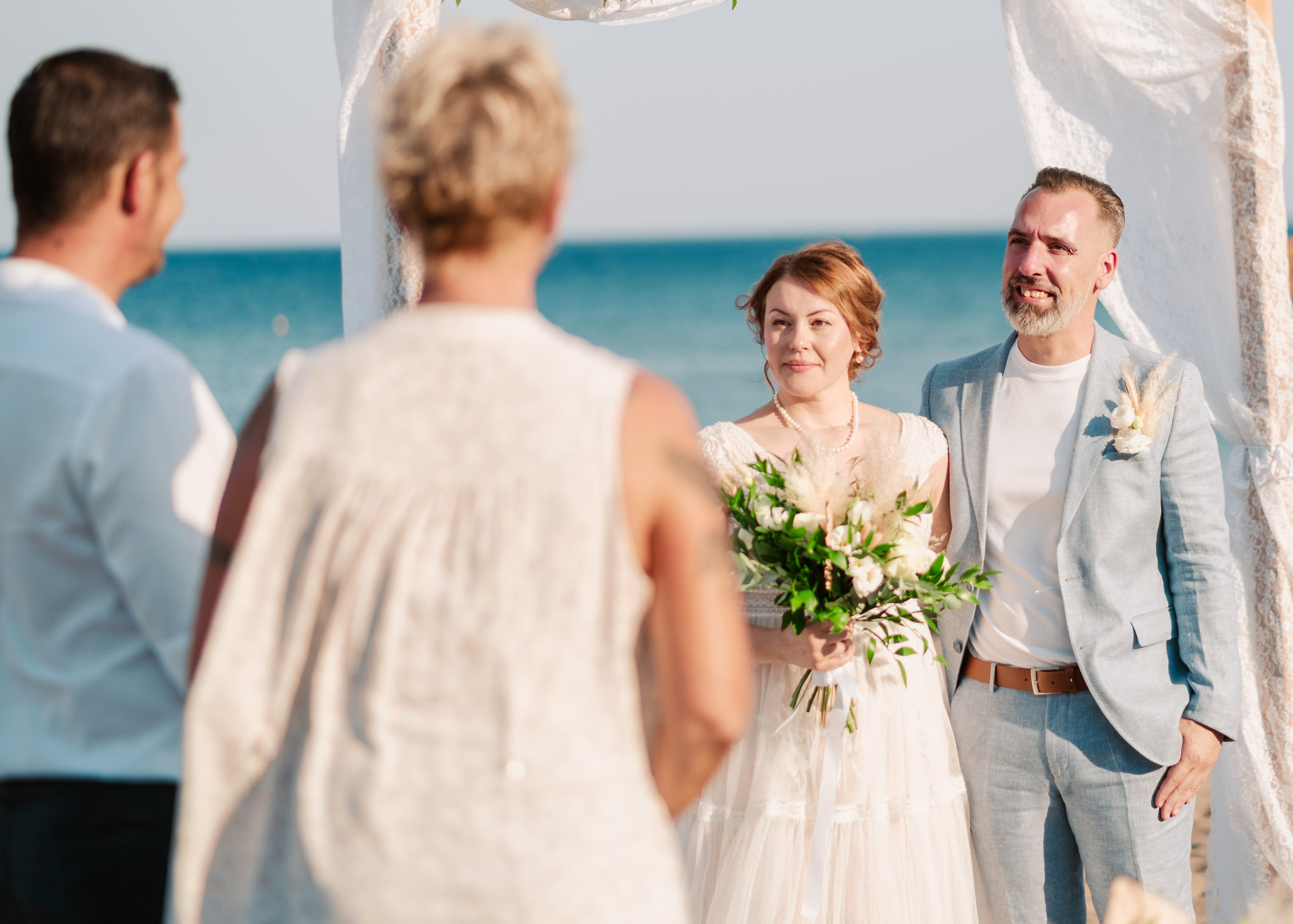 Ken and Elli. Renate Woeste | Wedding planner in Rhodes. Creating dream weddings by the sea. Let’s make your special day unforgettable