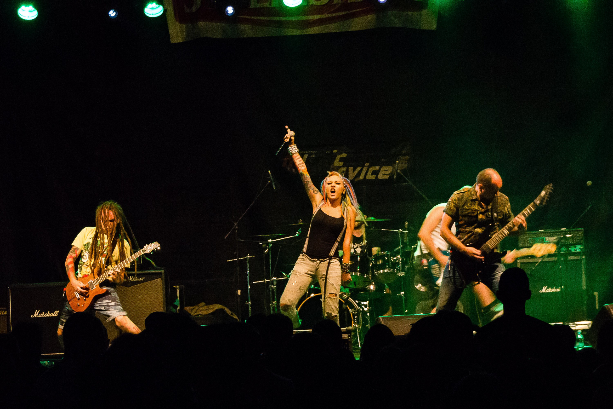 Infected Rain la Rocker’s Challenge, Sasca-Montană, 2013. Pagina principală