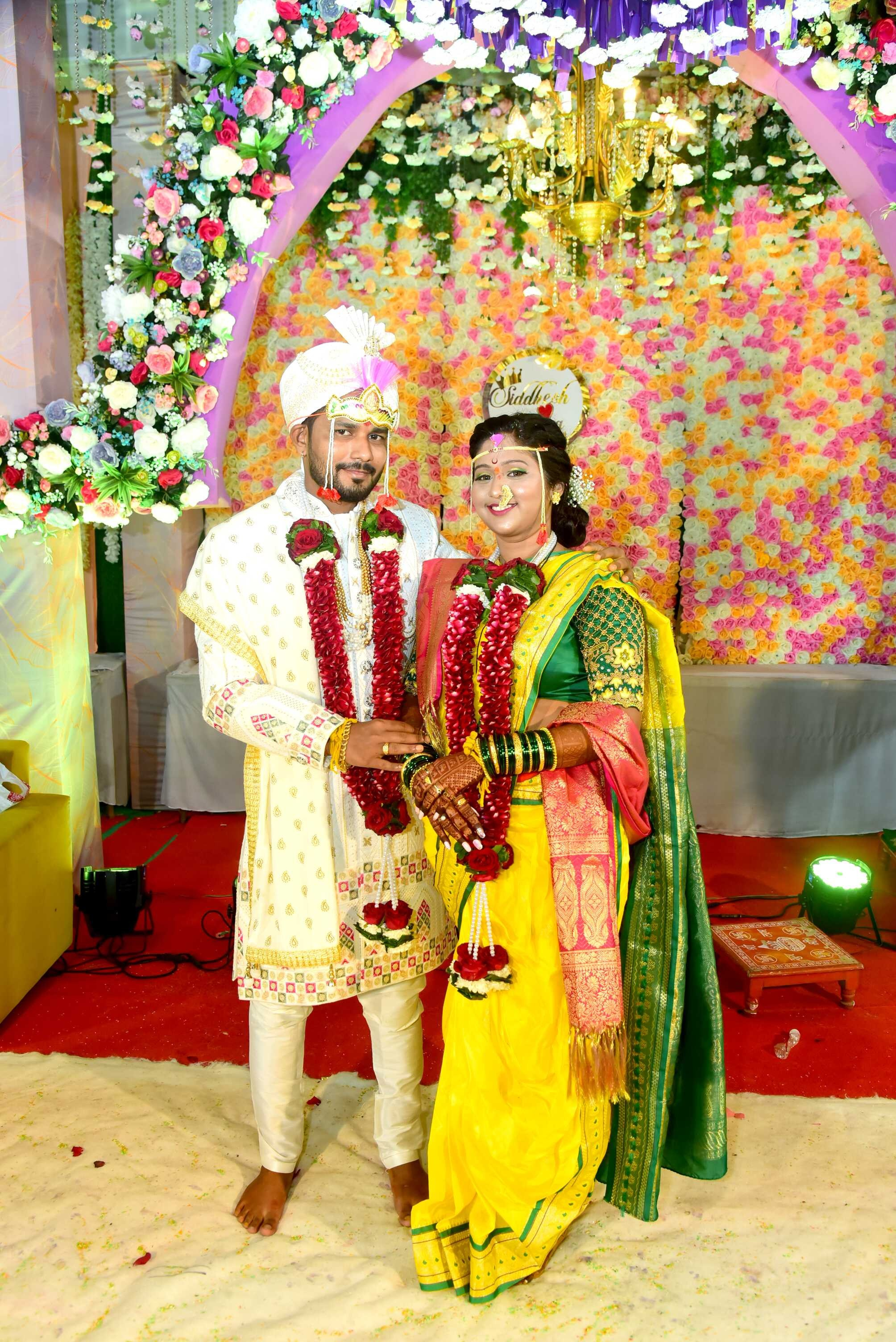 Divya weds Siddhesh. “Ajay Digital Photo Studio — Capturing Timeless Wedding Moments”