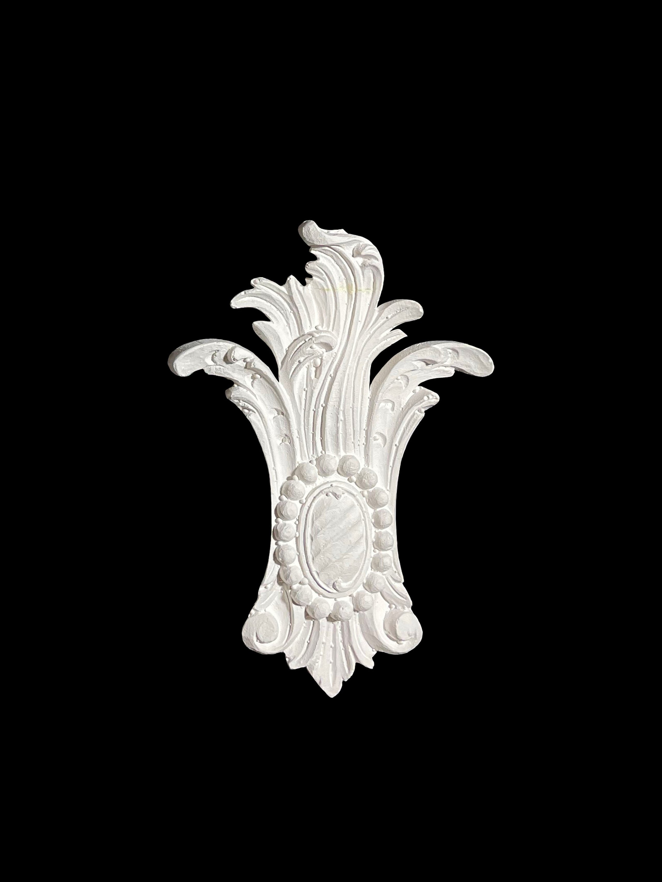 Cartouche Centerpiece. Plaster molding