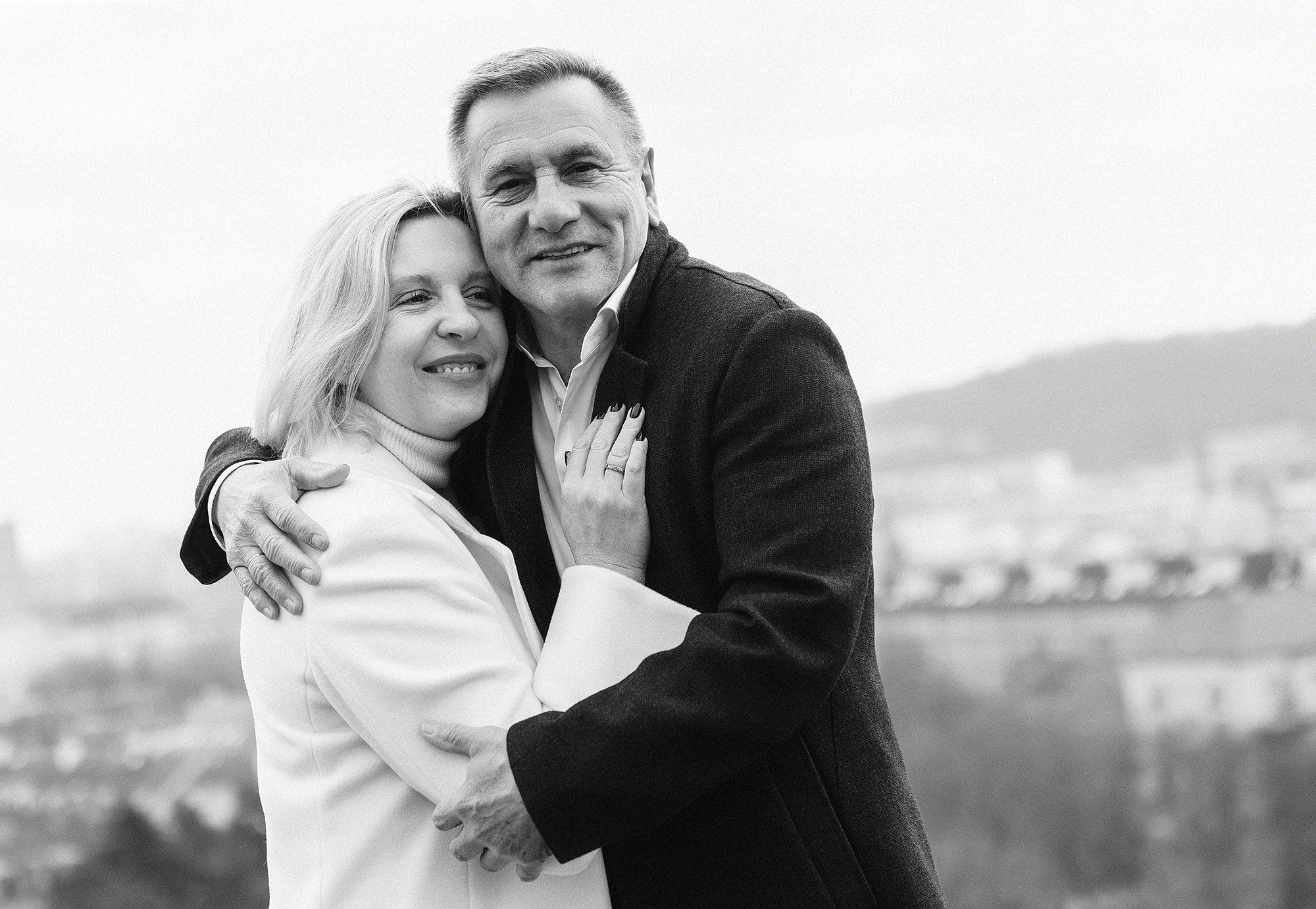 Наталья с семьей. Family and wedding photographer in Prague Natalia Fedori