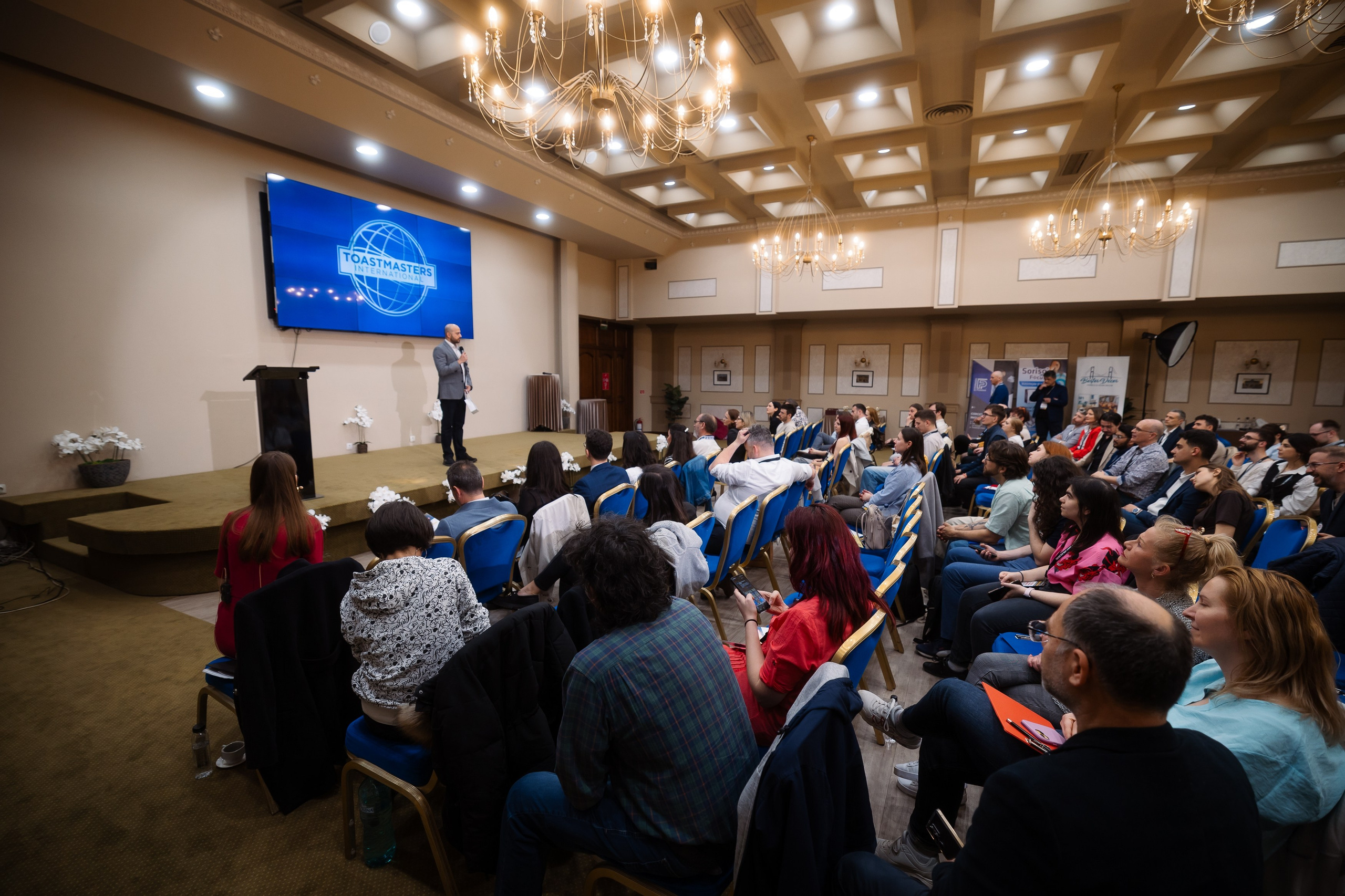 Toastmasters Conference. Marius Ciocan