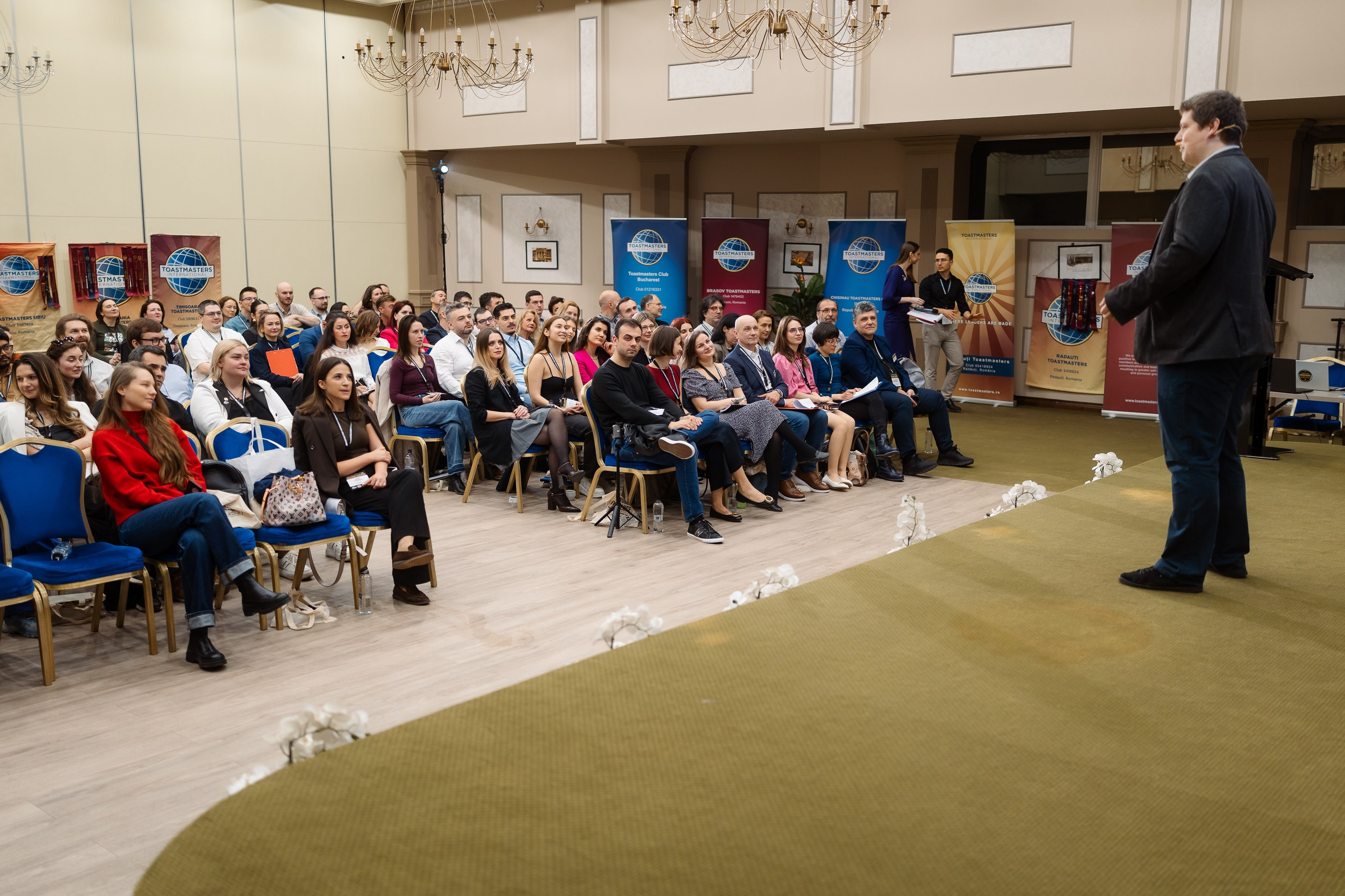 Toastmasters Conference. Marius Ciocan