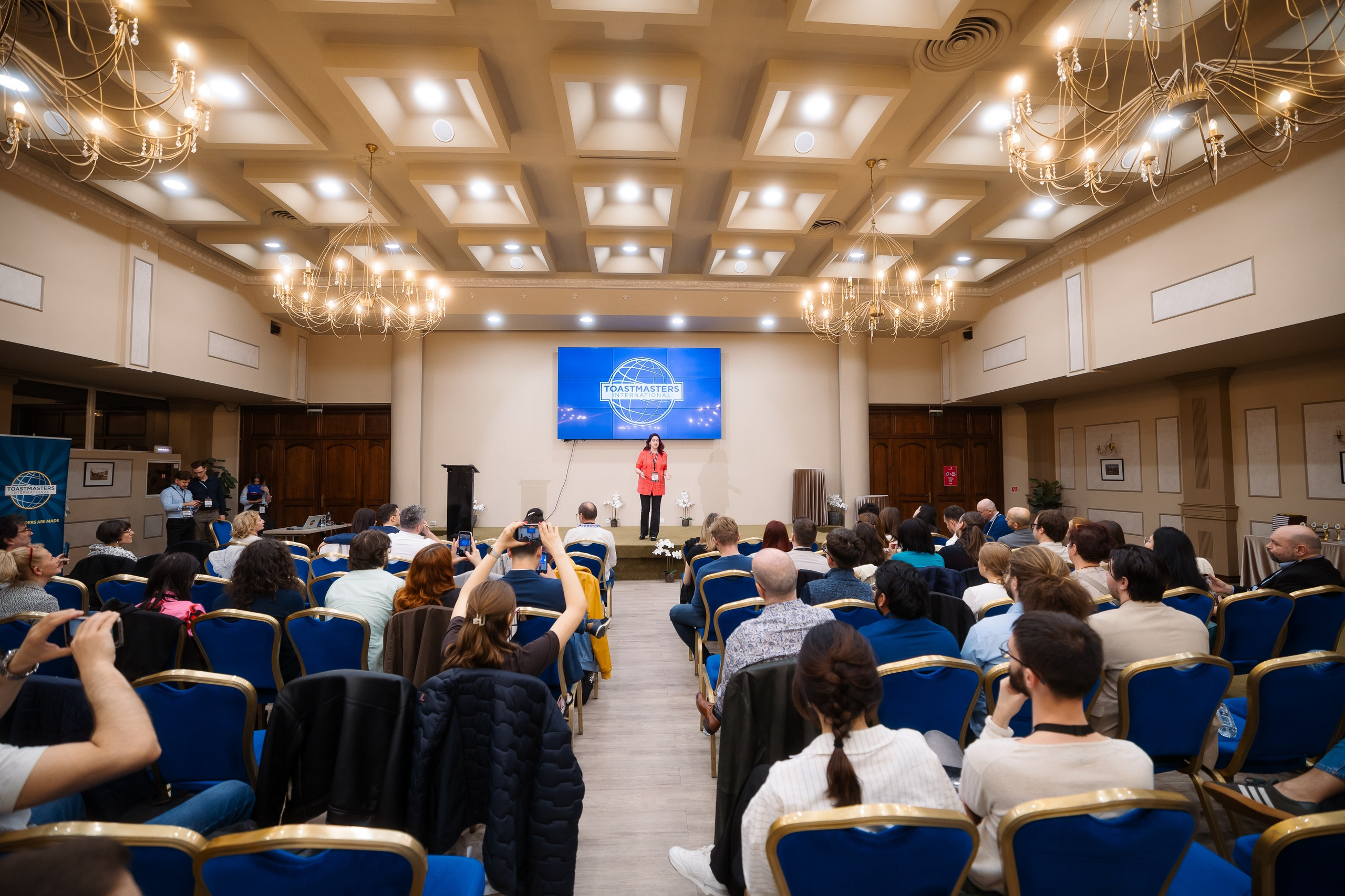 Toastmasters Conference. Marius Ciocan