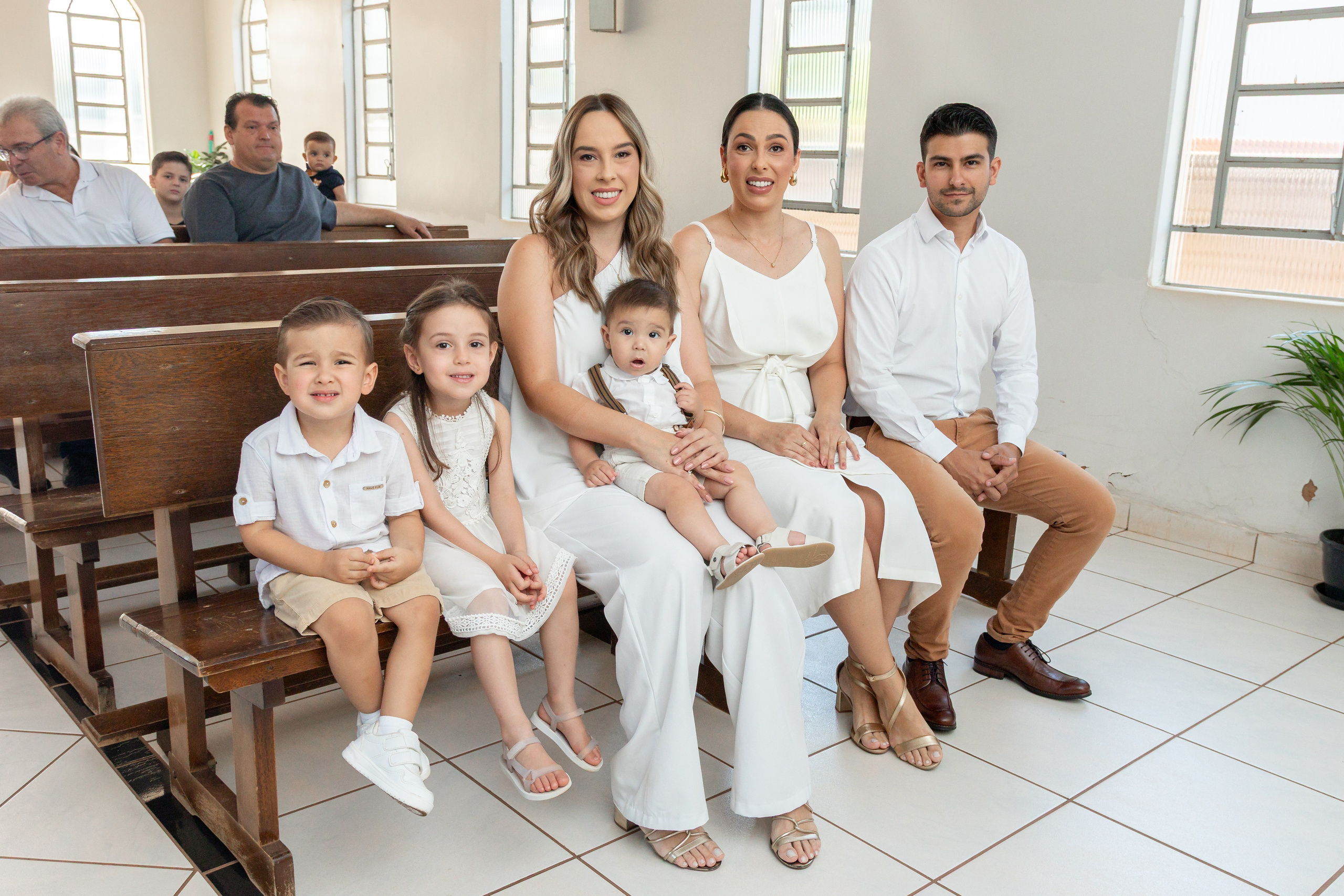 Lucca — Batizado. Principal