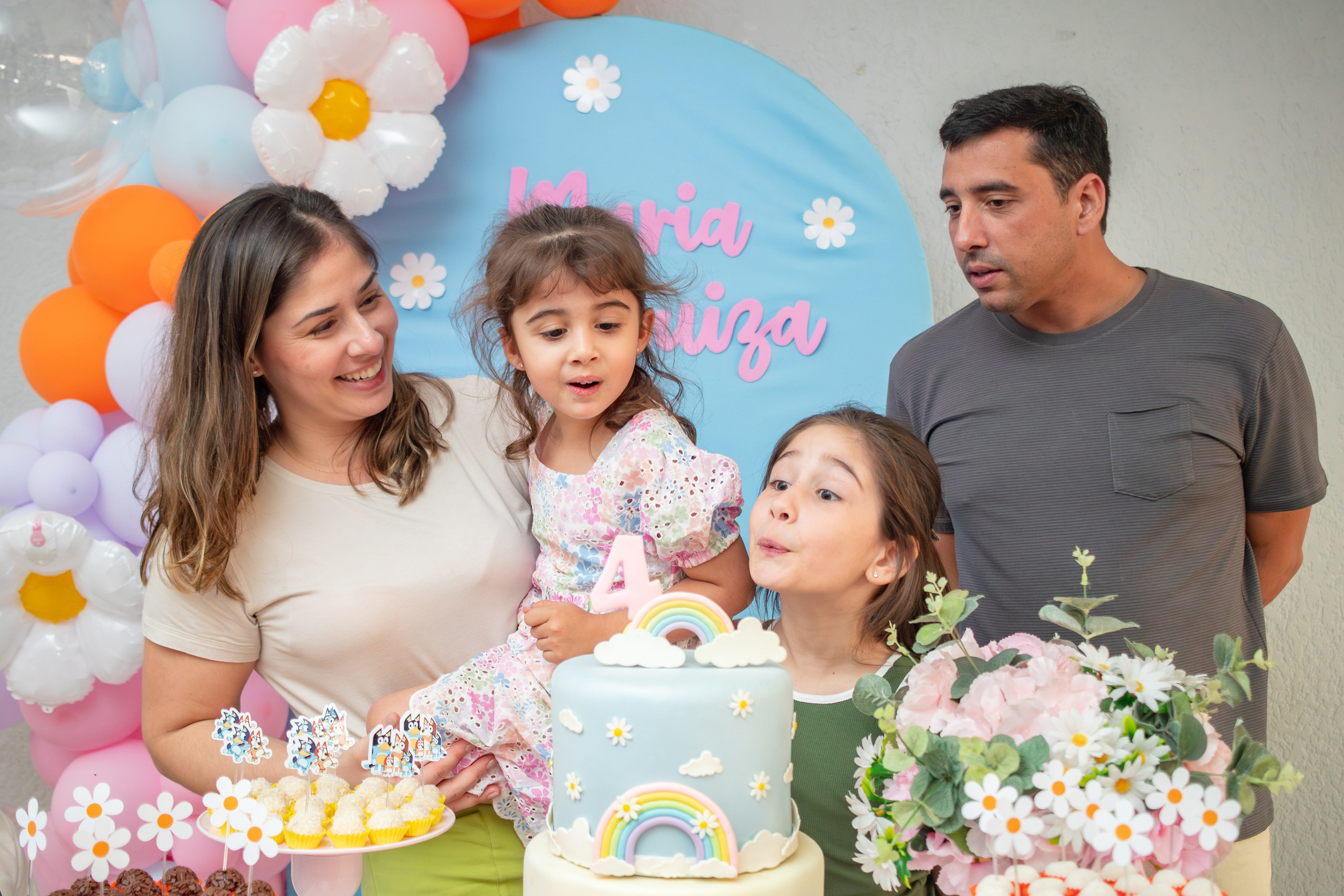 Maria Luiza — Aniversário 4 anos. Principal