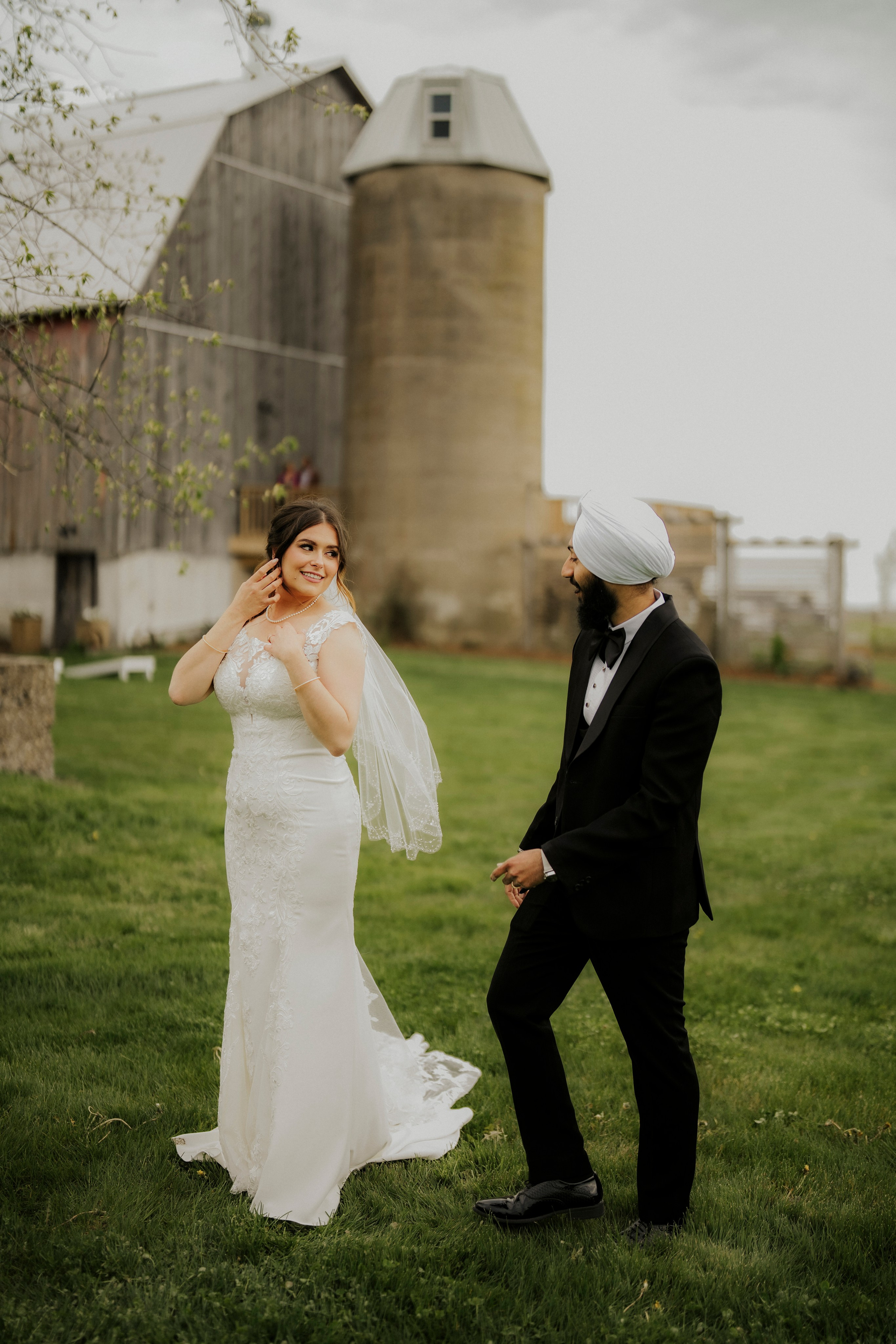 Jasmeet & Racheal’s Punjabi-Canadian Wedding Shoot | Welland, Niagara Falls