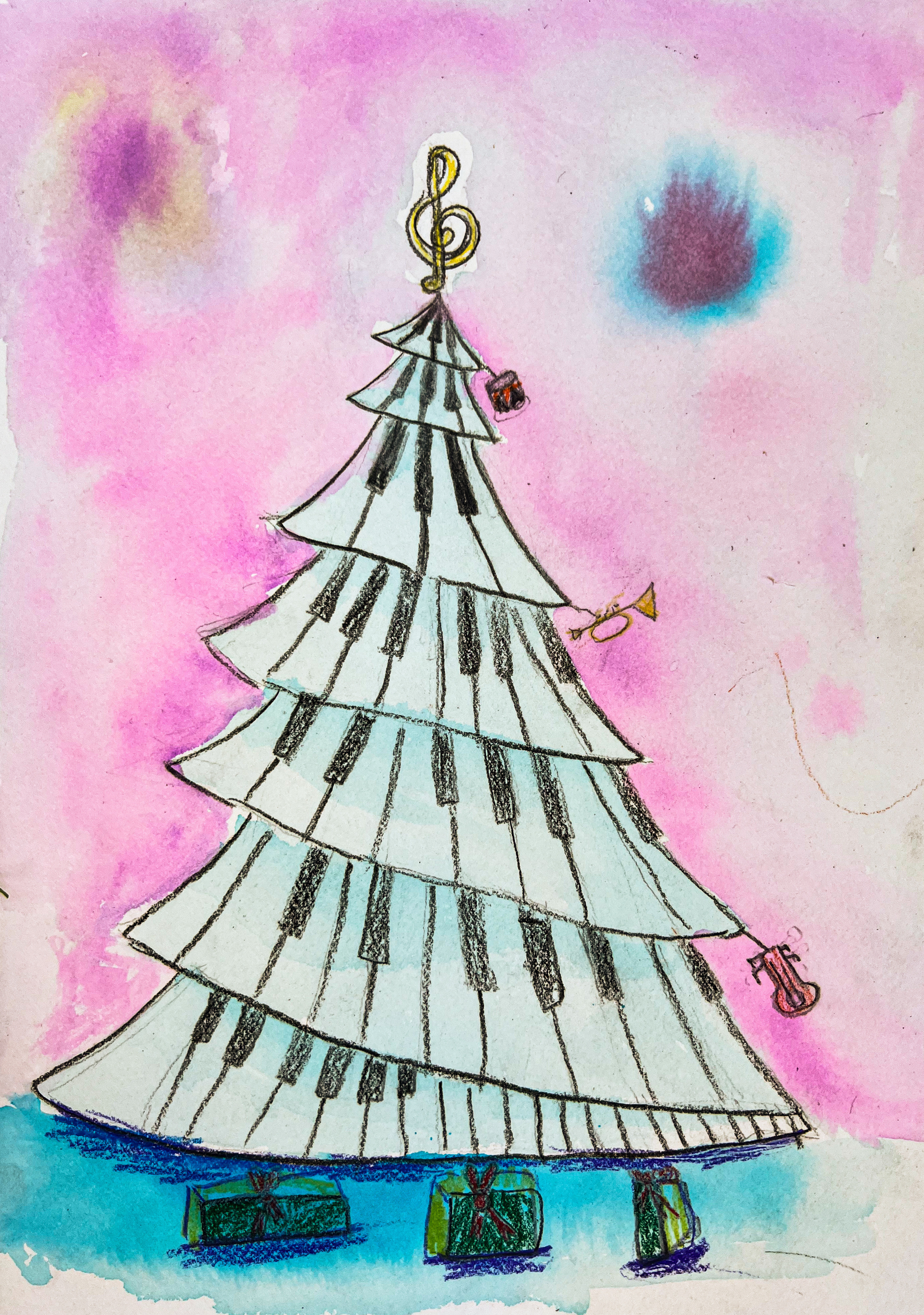 Artworks by my talented pupils. Professional Artist, teacher of art, Artistic Photographer In Dubai (U