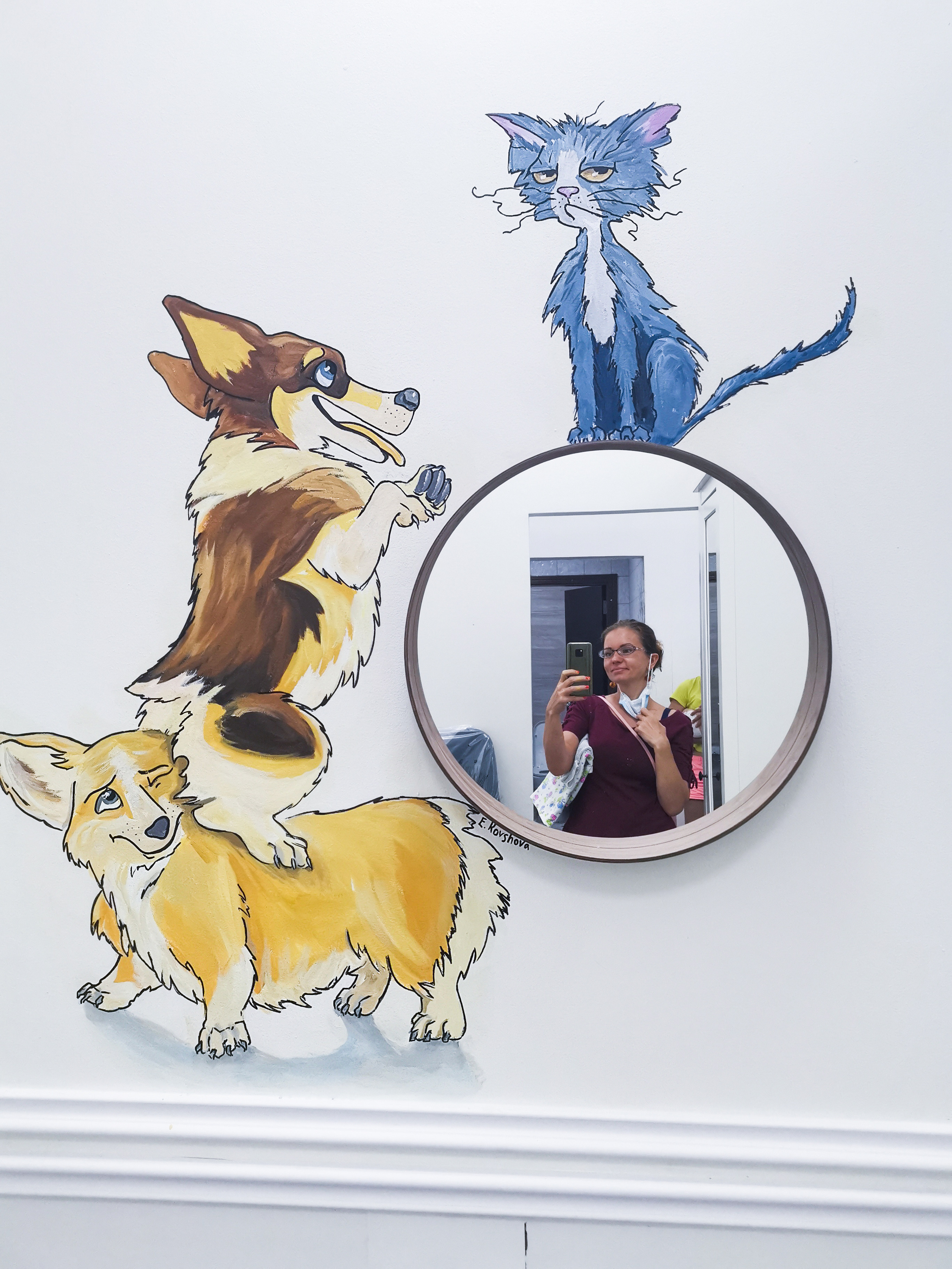 Wall painting. Professional Artist, teacher of art, Artistic Photographer In Dubai (U