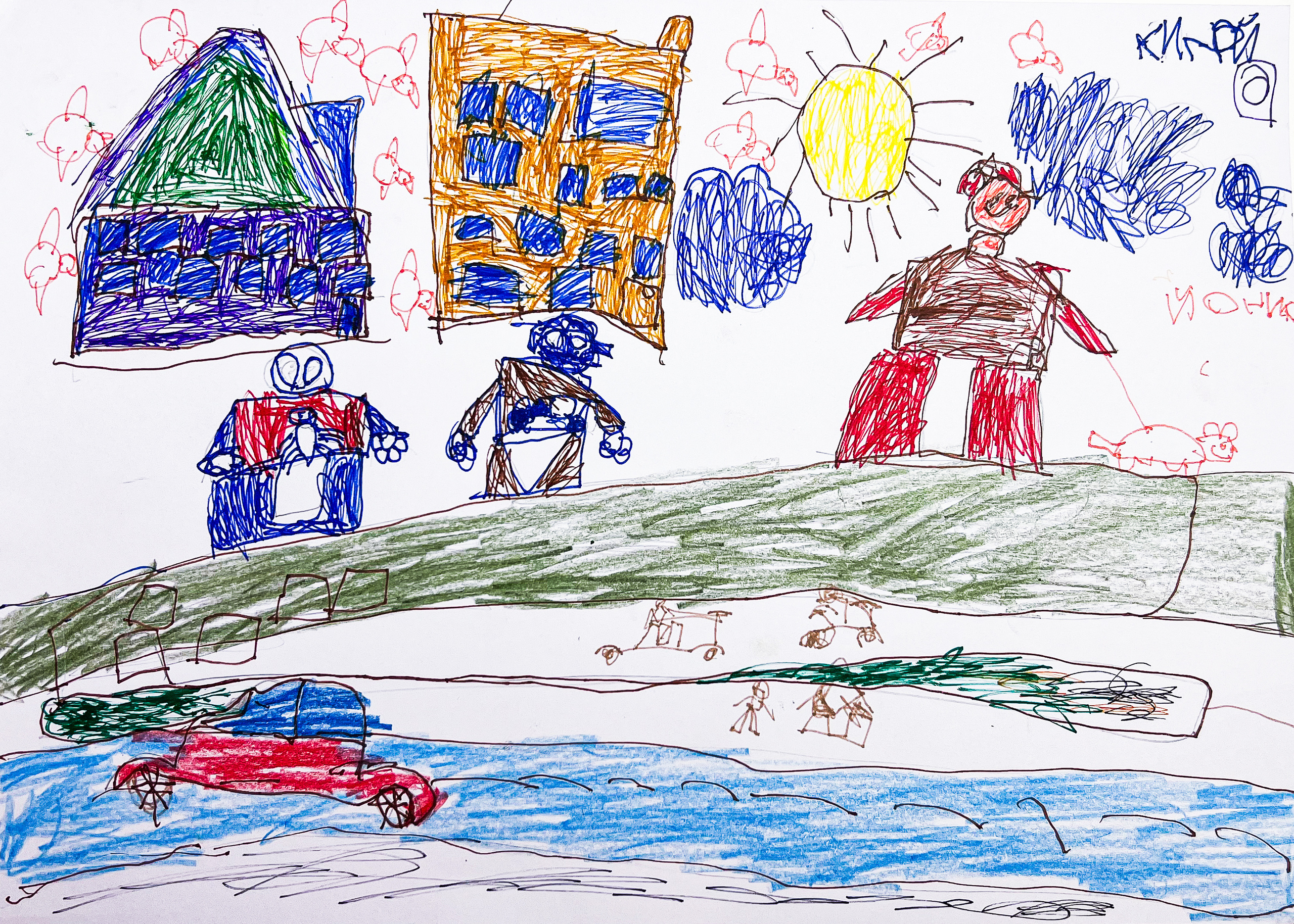 Artworks by my talented pupils. Professional Artist, teacher of art, Artistic Photographer In Dubai (U