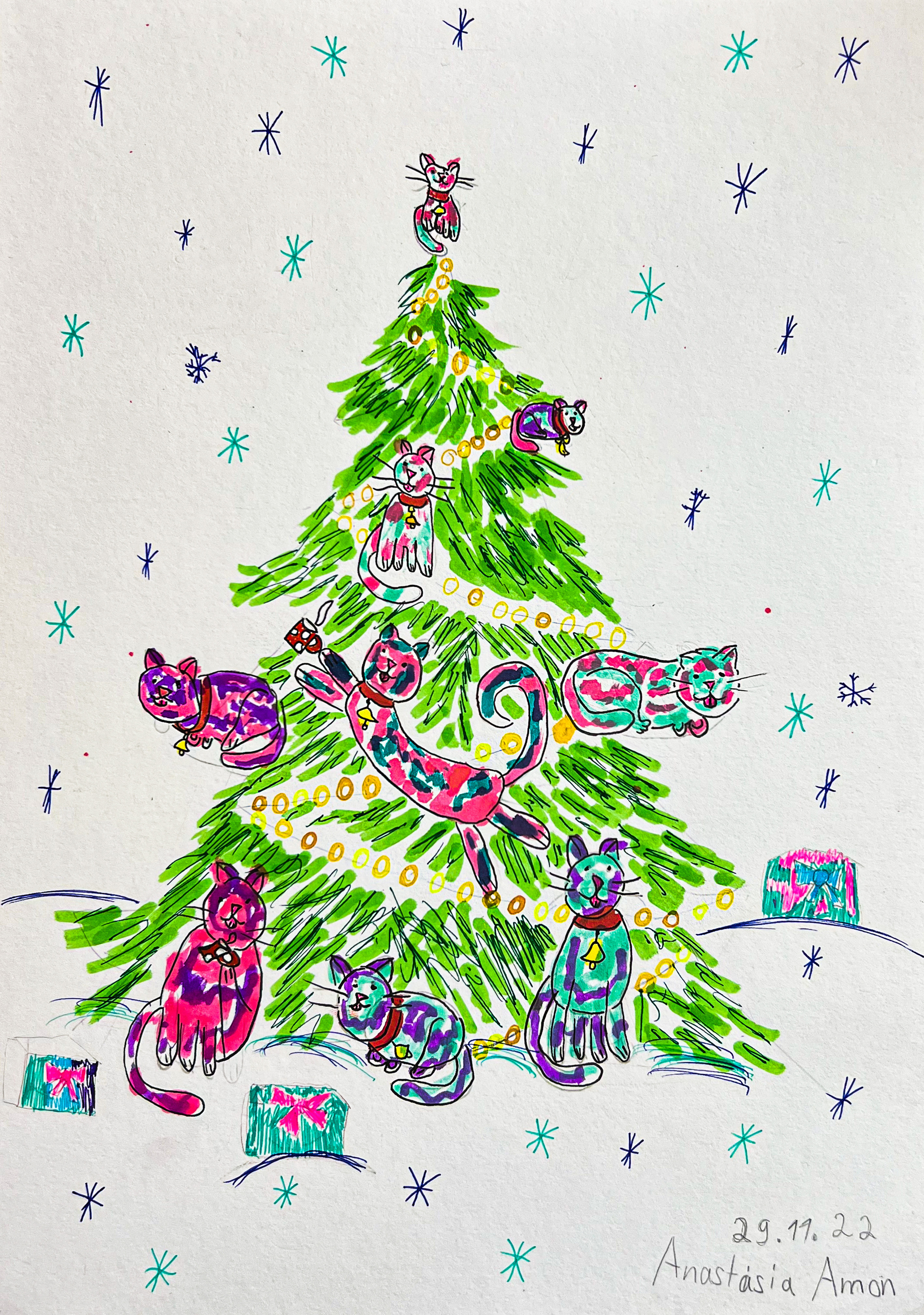 Artworks by my talented pupils. Professional Artist, teacher of art, Artistic Photographer In Dubai (U