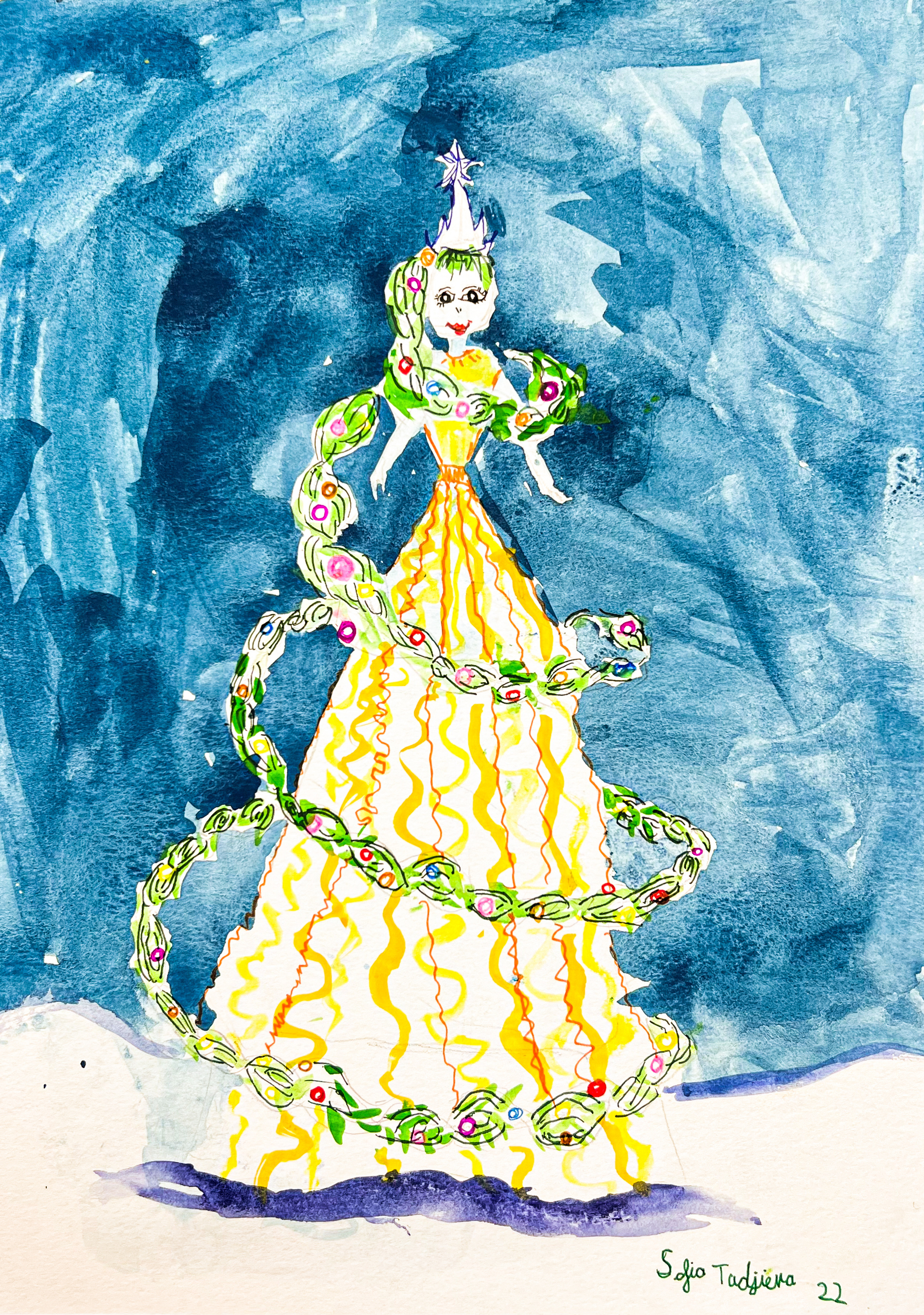 Artworks by my talented pupils. Professional Artist, teacher of art, Artistic Photographer In Dubai (U