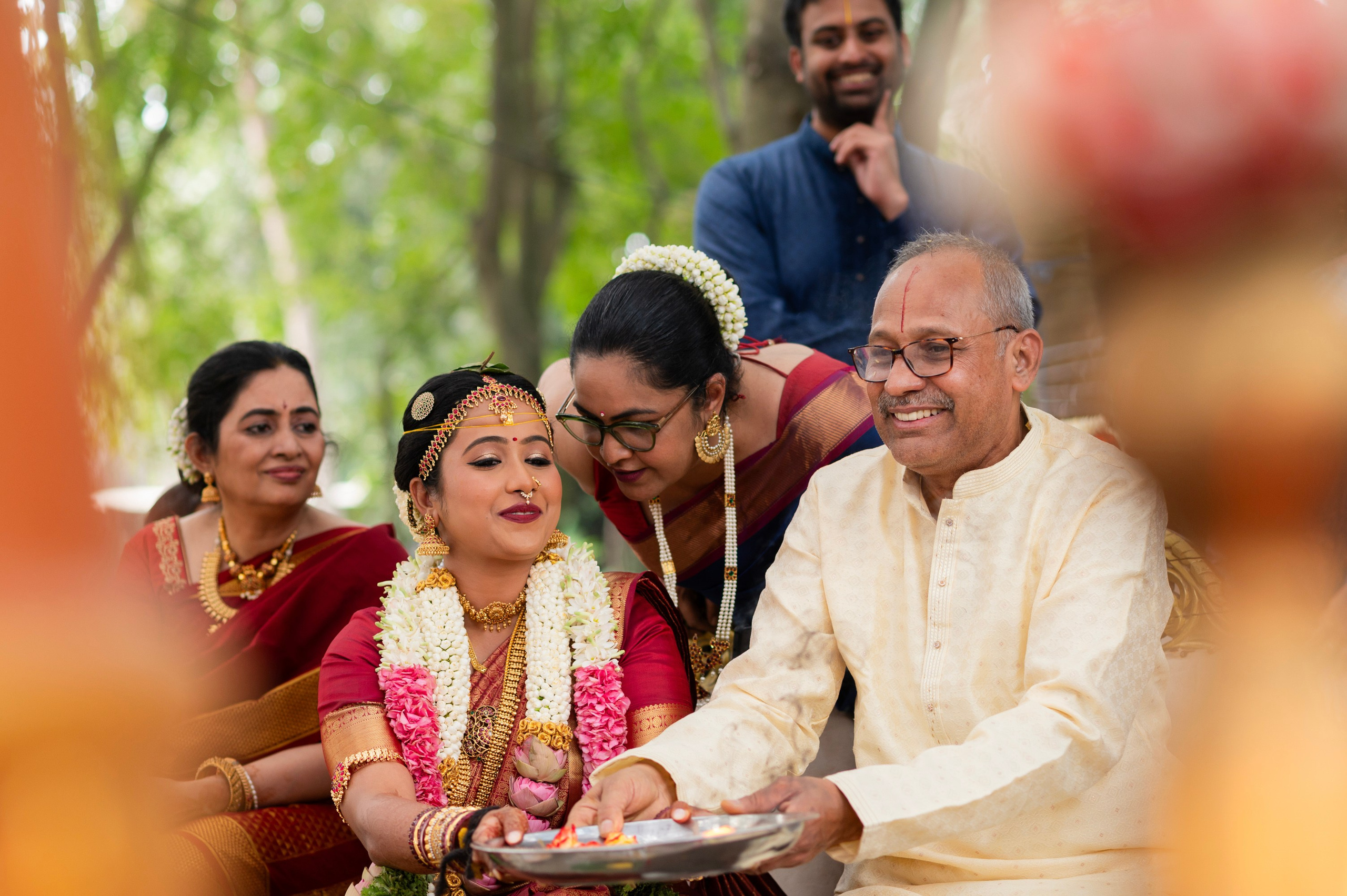 Samyuktha & Manoj, Tamil and Telugu Wedding at Angana Courtyard, Bangalore | Truly Yours