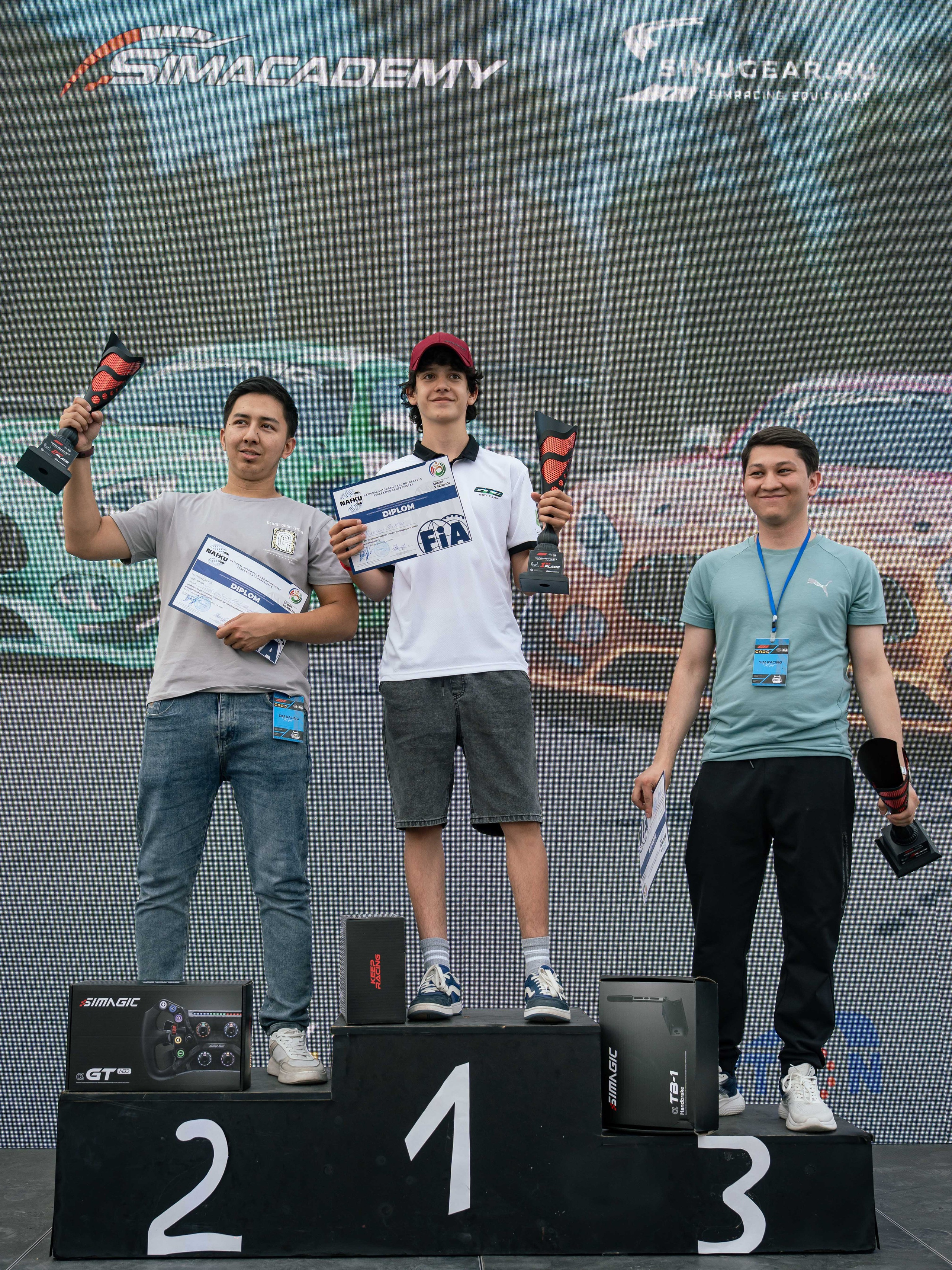 1й этап Чемпионата Узбекистана по цифровому автоспорту NAFKU eSports GT3 Championship