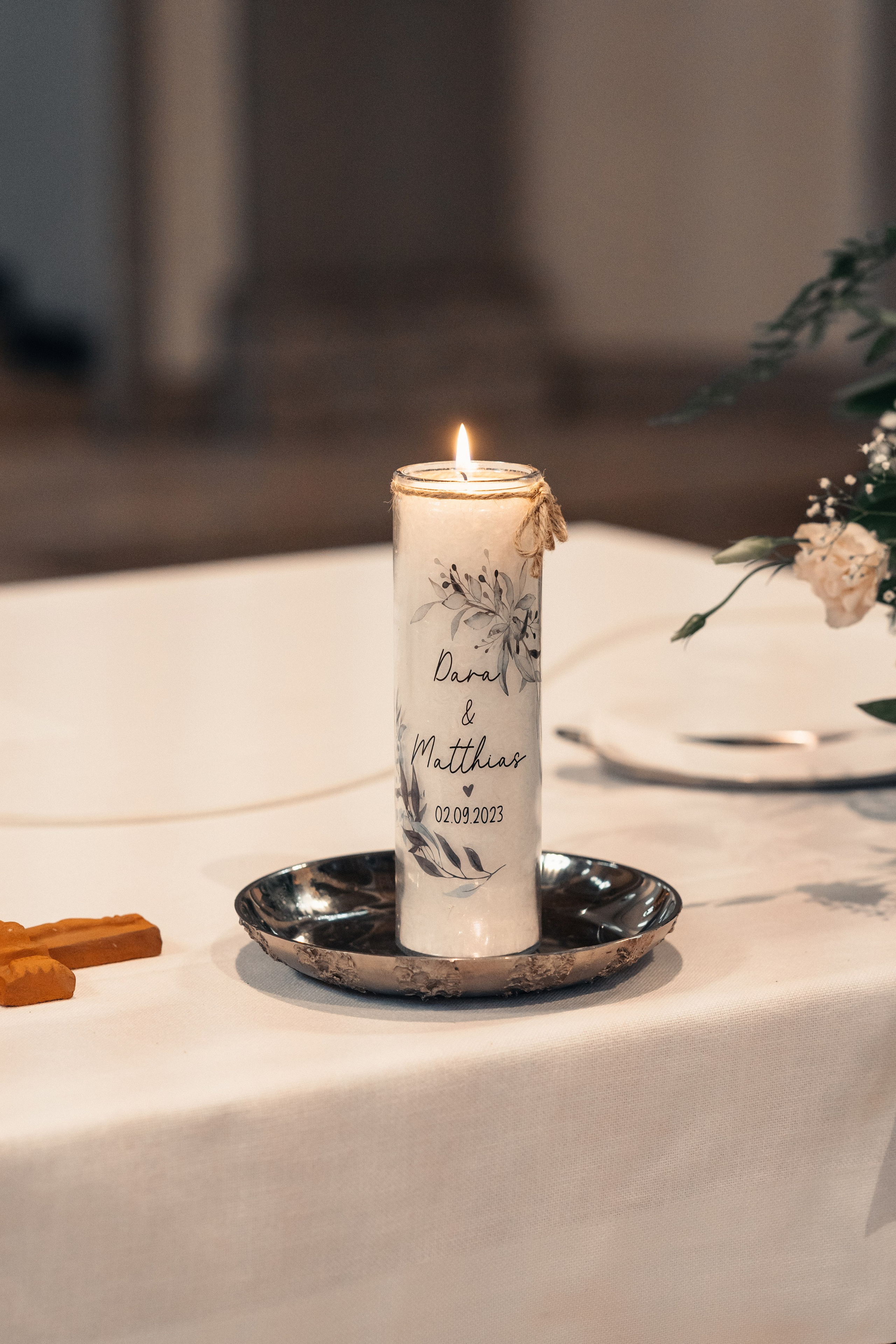 D & M im Restaurant Elfrather Mühle. Wedding Photographer Germany