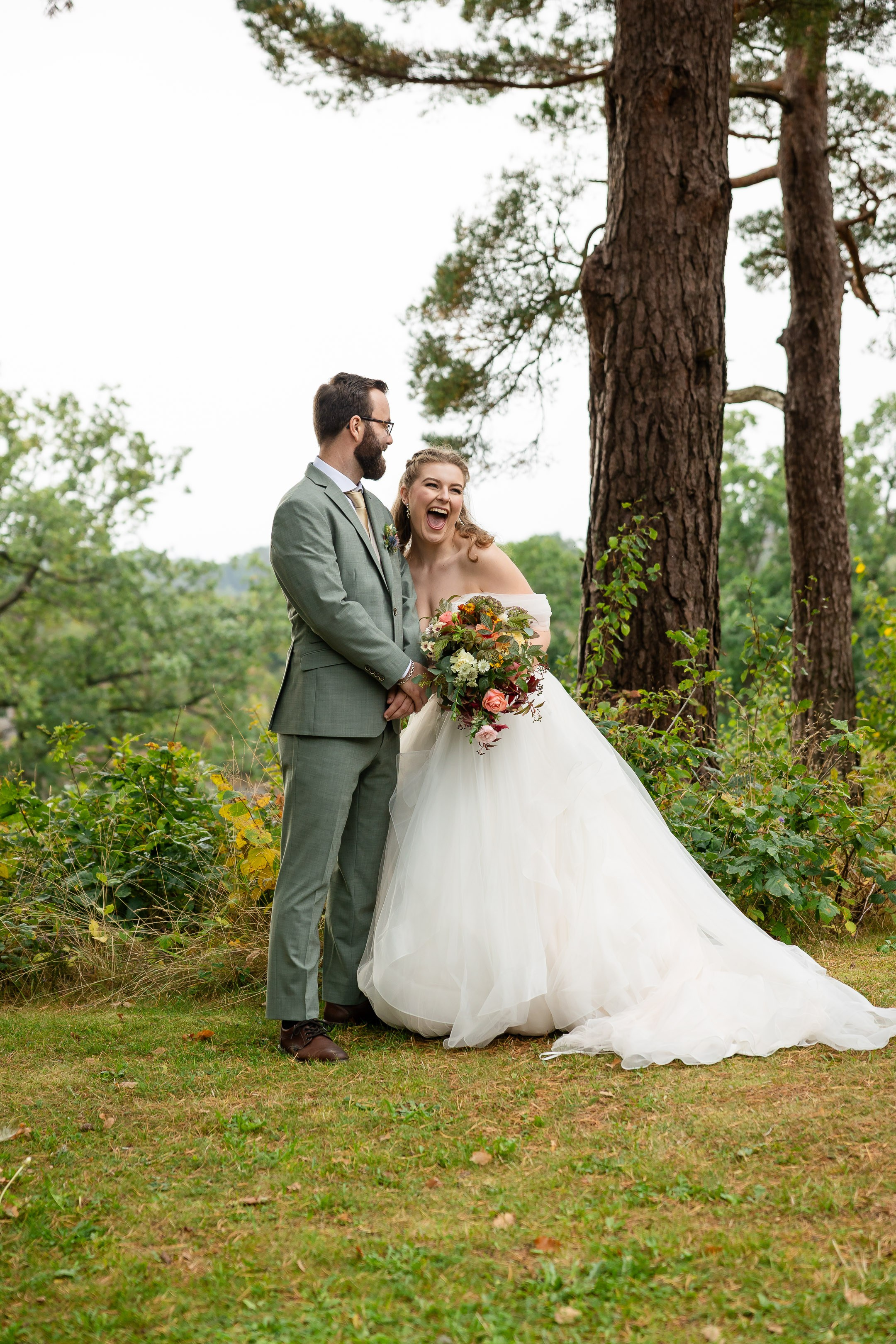 Bryllupsfotografering på Tromøya i Arendal. Bryllupsfotograf i Oslo og Rogaland — Meisal Media