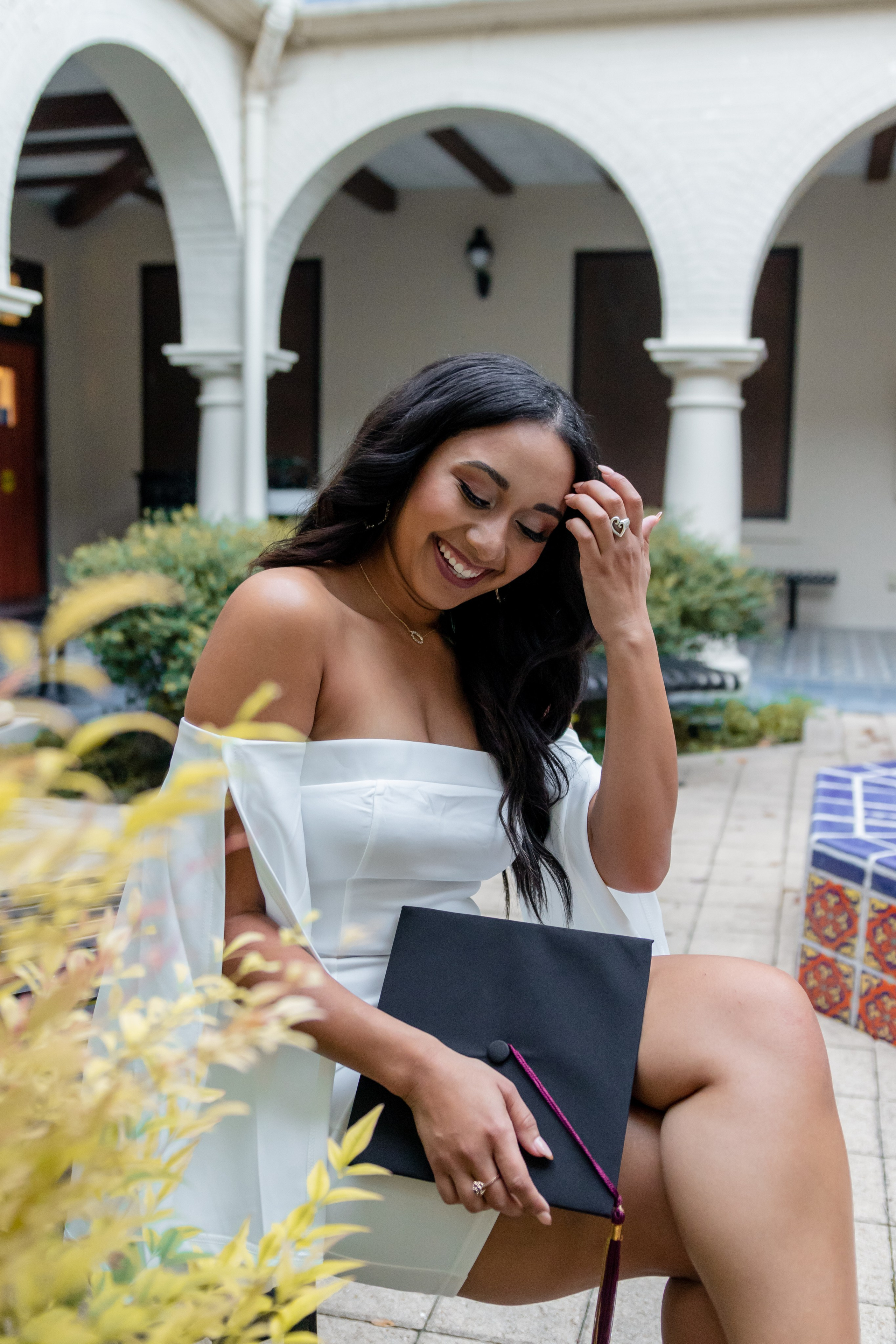 Shayna’s senior photoshoot at Texas State University