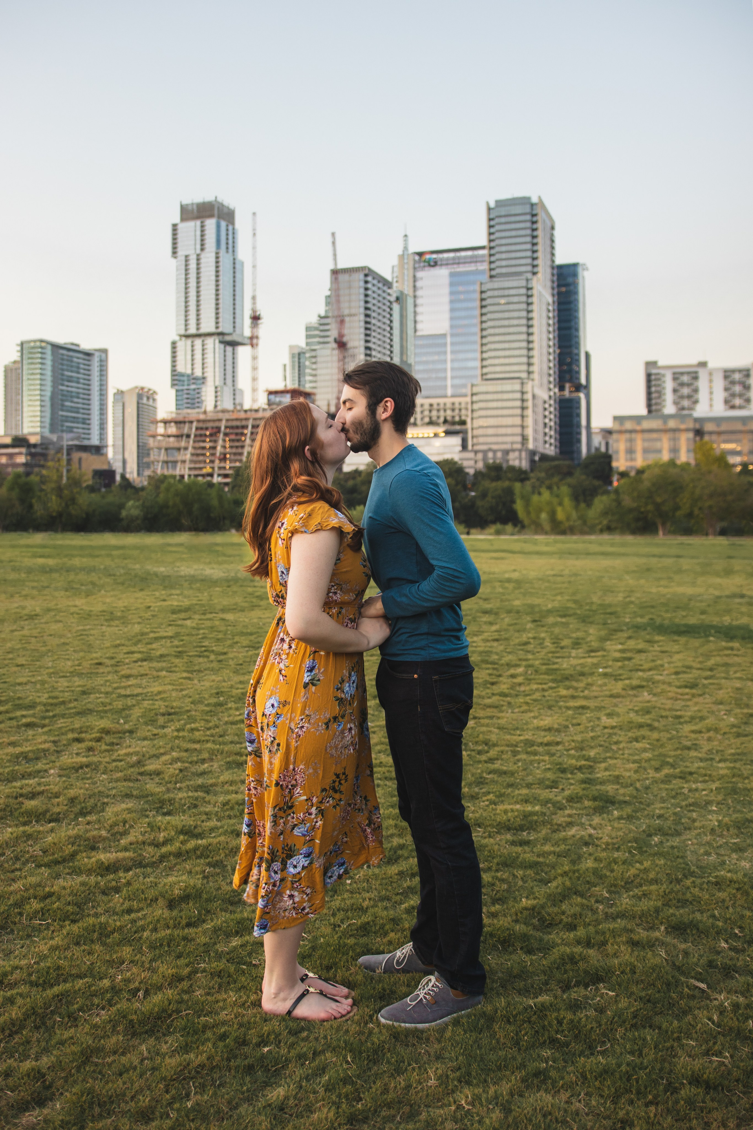 Kevin and Kristen’s photoshoot at Seaholm in Austin 