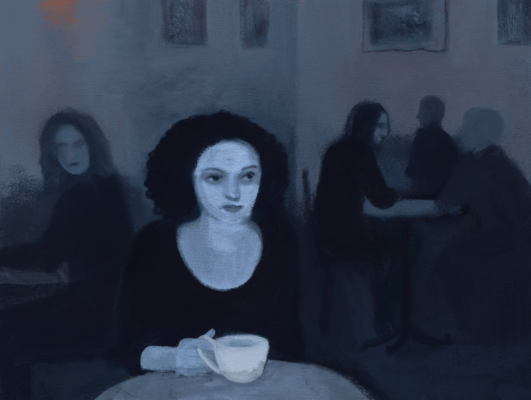 Cafes. Marina Antonova