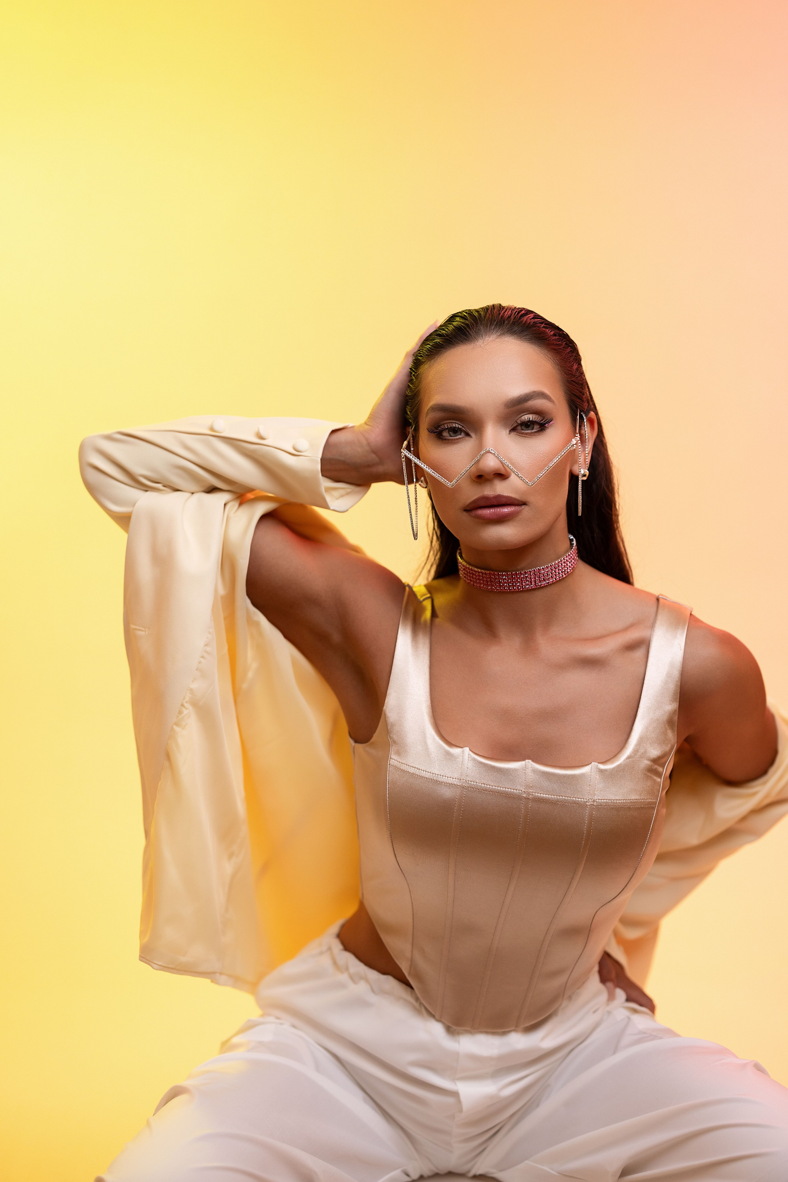 Studio Woman photoshoot in Roseville