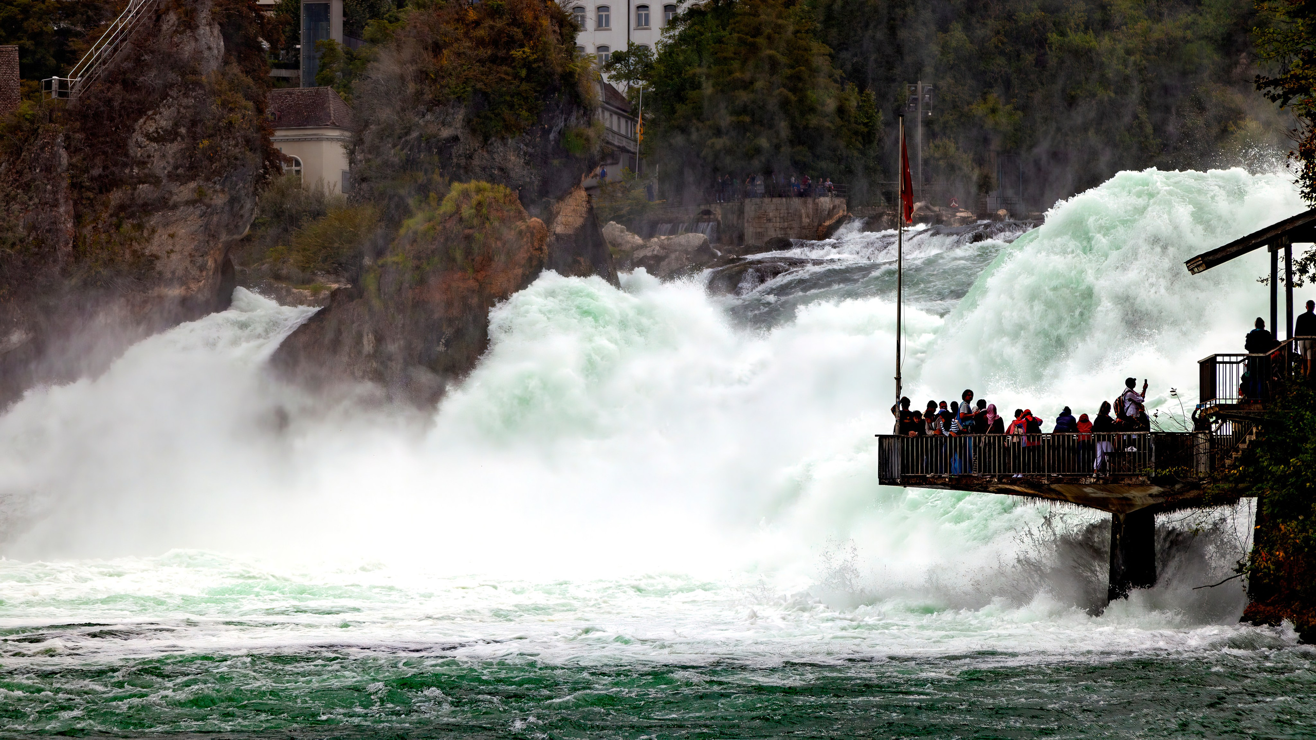 186.Rhine Falls.Switzerland.23.9.2024. Путешествия в формате 360......