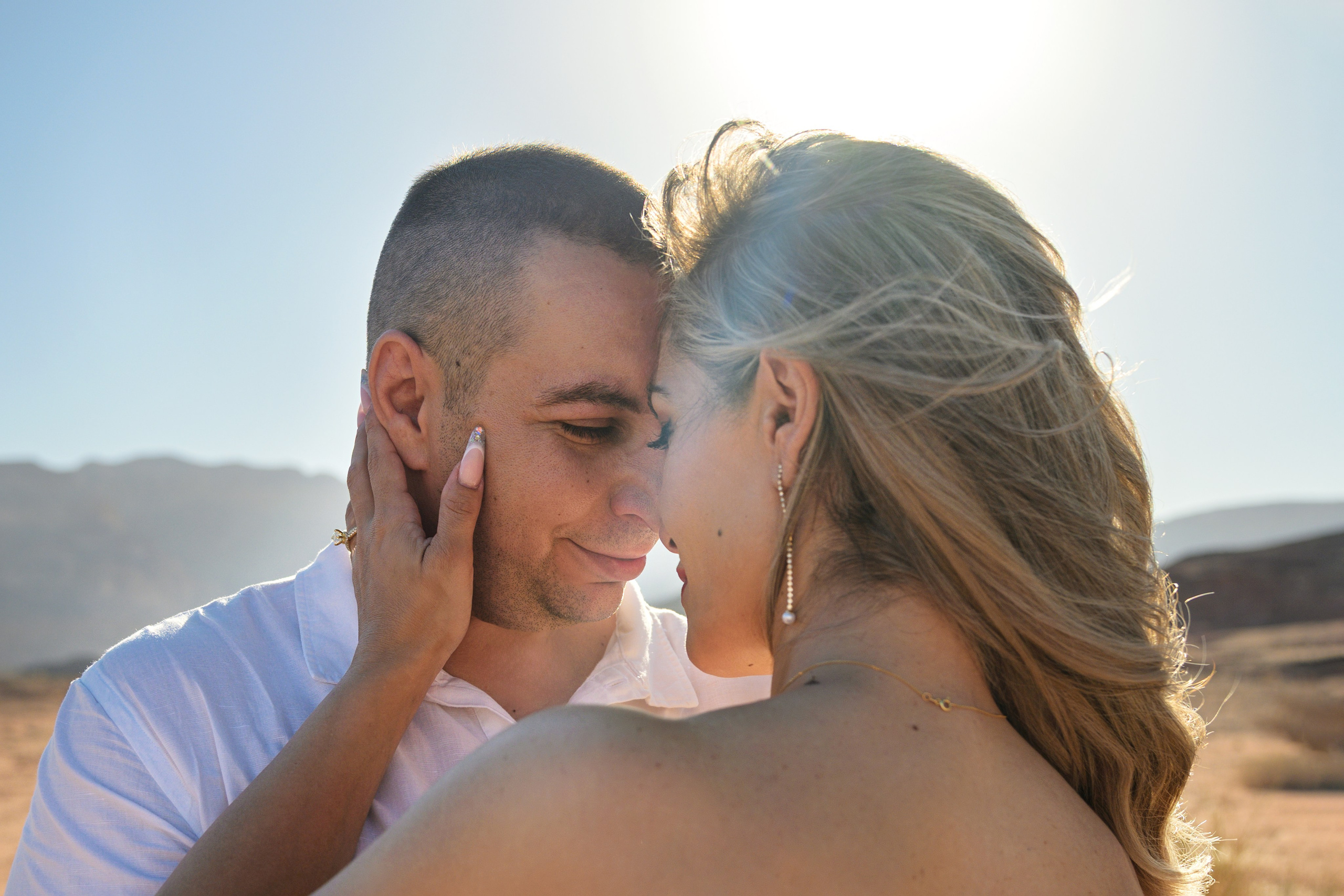 Lev & Bella_"She said YES” in a Timna park. Family children pregnancy love stories photographer in Eilat Israel Olga Amchislavsky