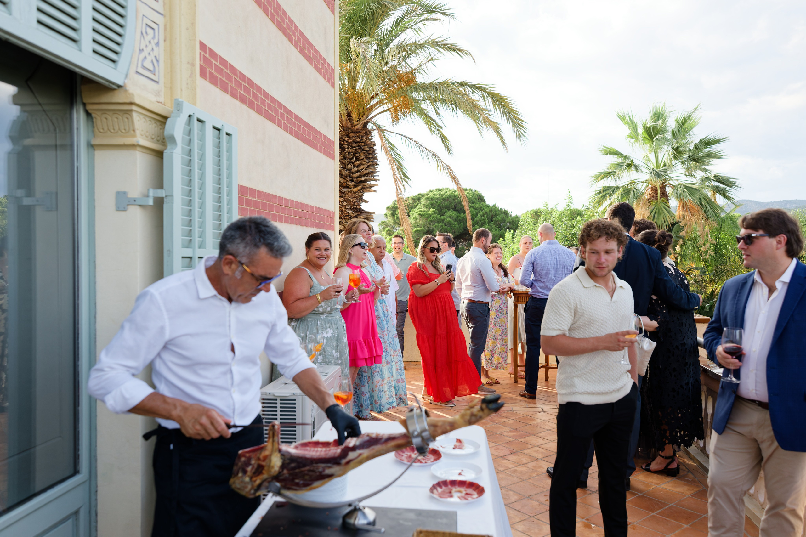 Welcome dinner of Gracie & Joe at Gran Villa Rosa