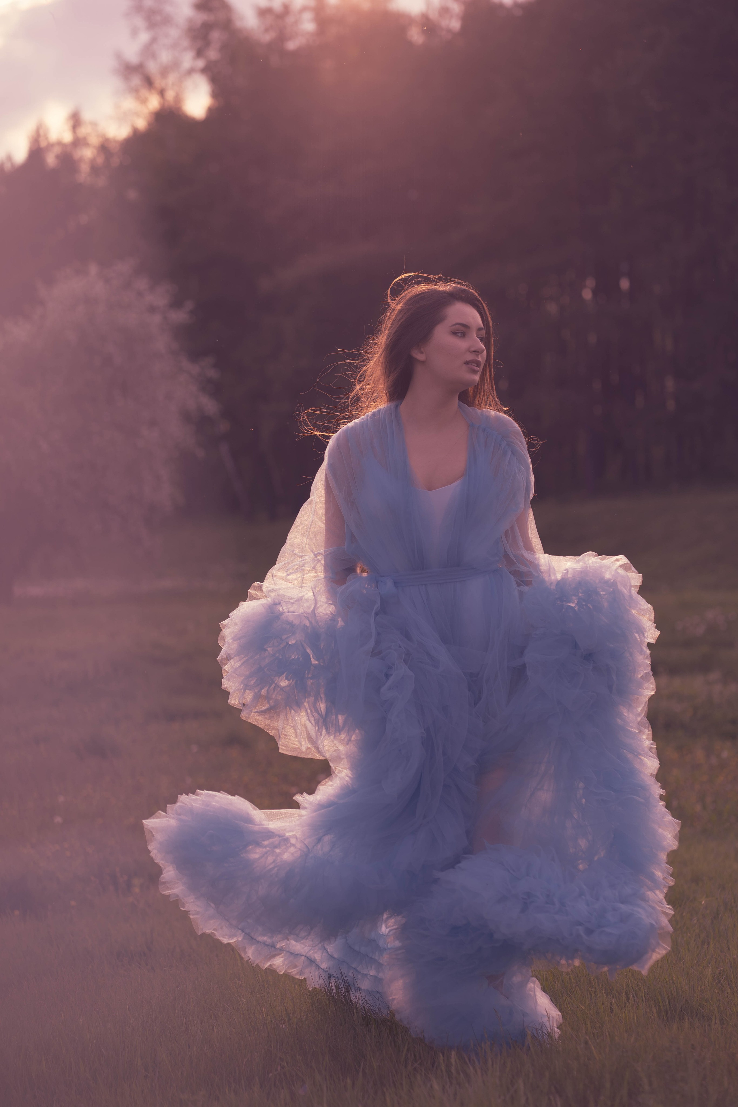 Saulėlydis su Dominika. Fotografija — Olga Bojarin