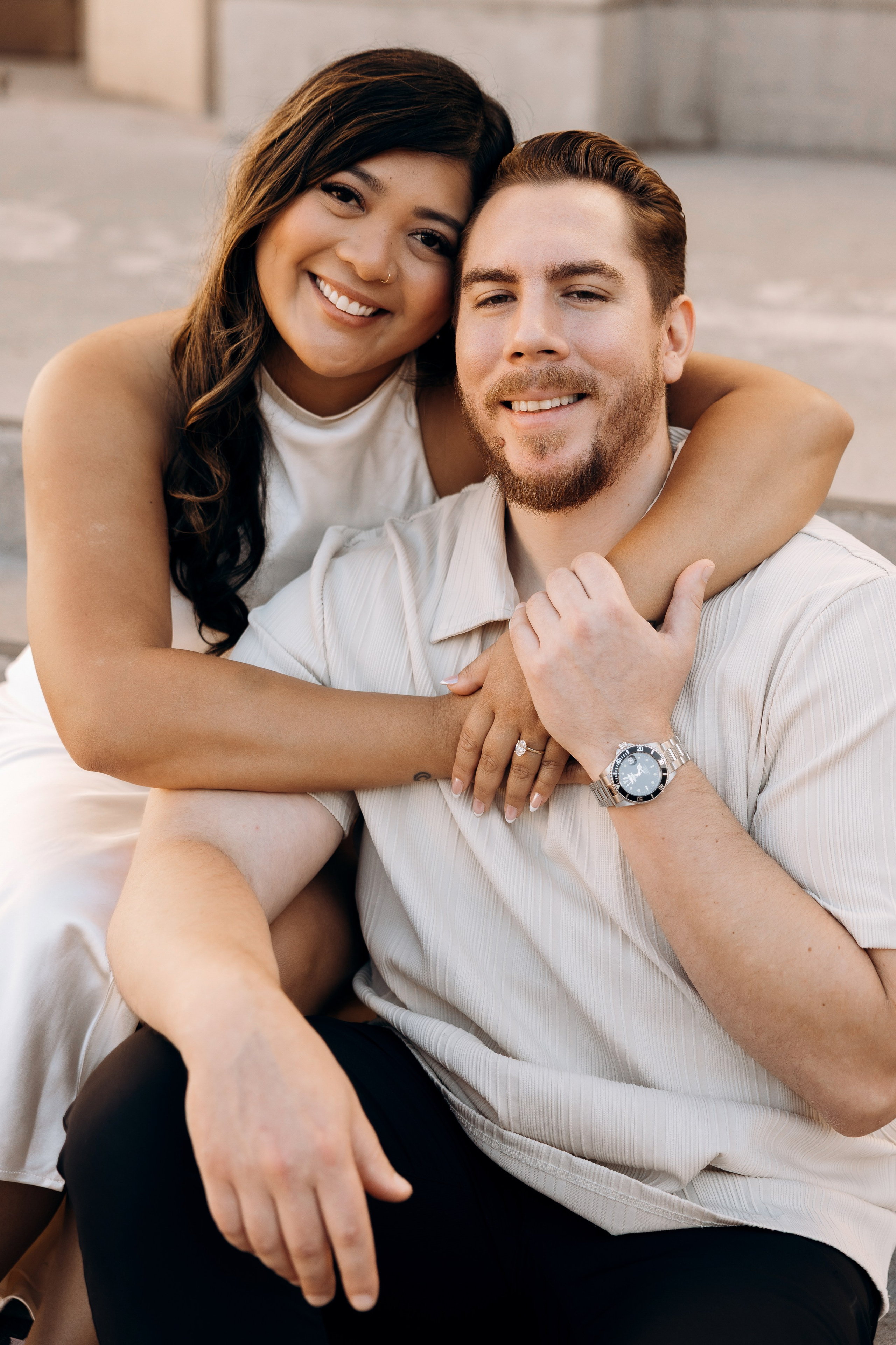 Jenn and Vince. Wedding and family photographer San Diego