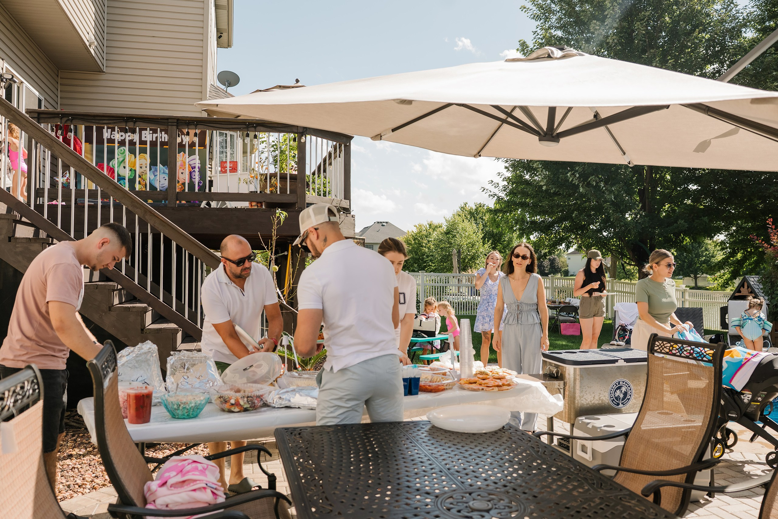 Birthday Party. Wedding family event photographer in Chicago Nick Yushevich