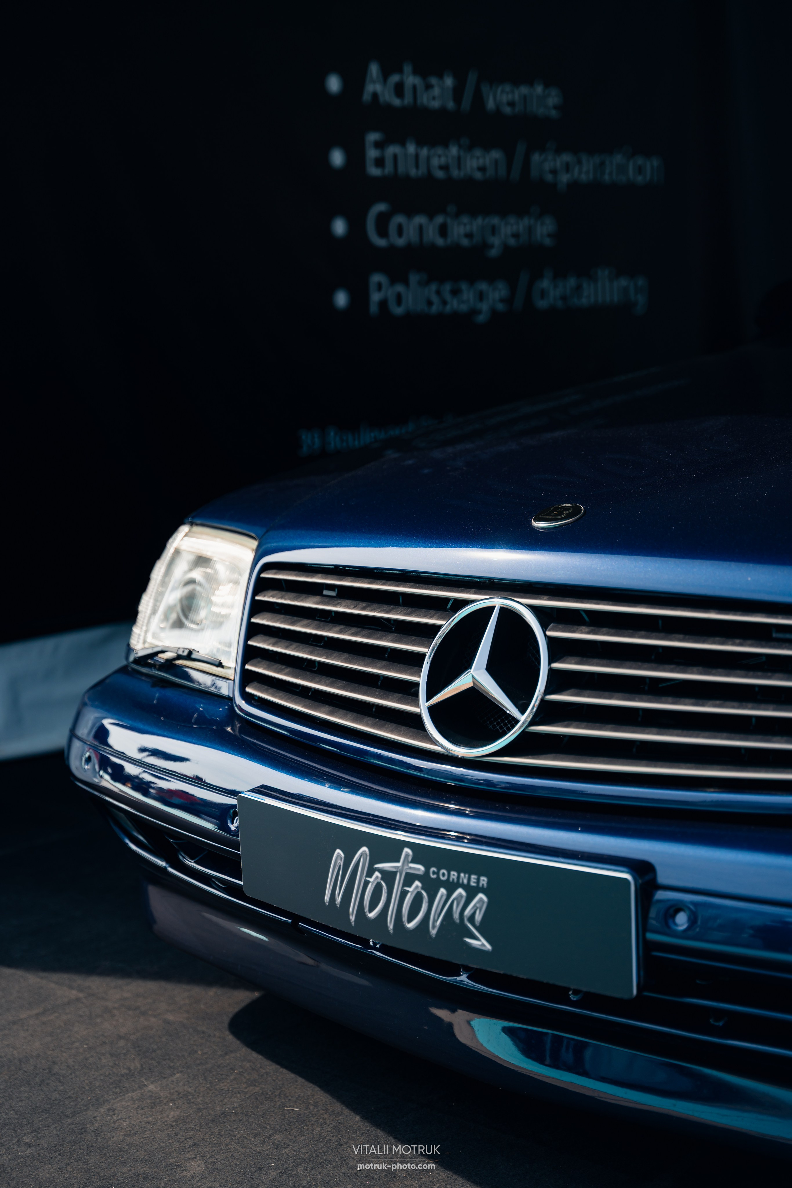 Legends de Nice. Photographe de voitures à Paris — Vitalii Motruk