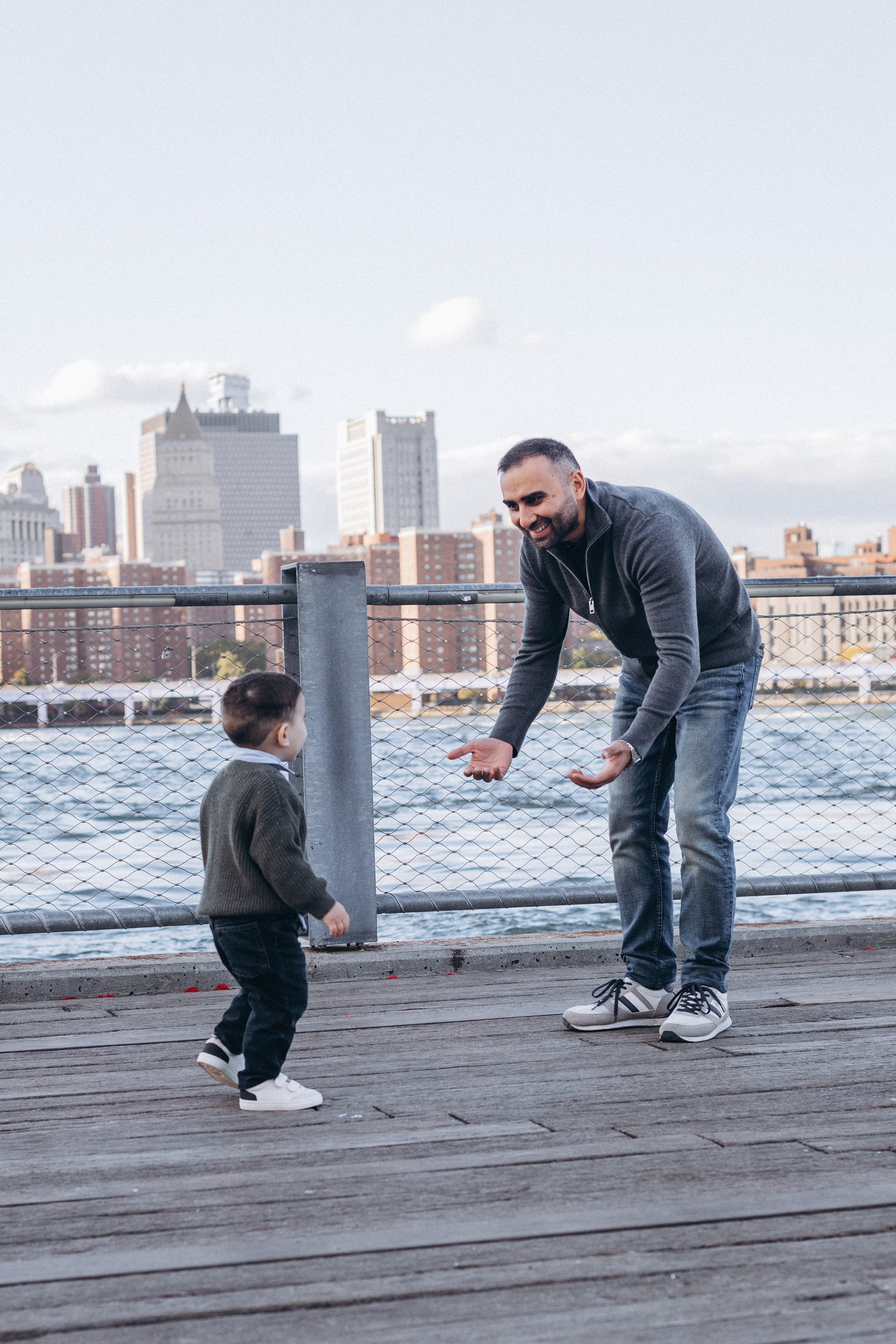 Семейная фотосессия в Бруклине. Фотограф в Нью Йорке