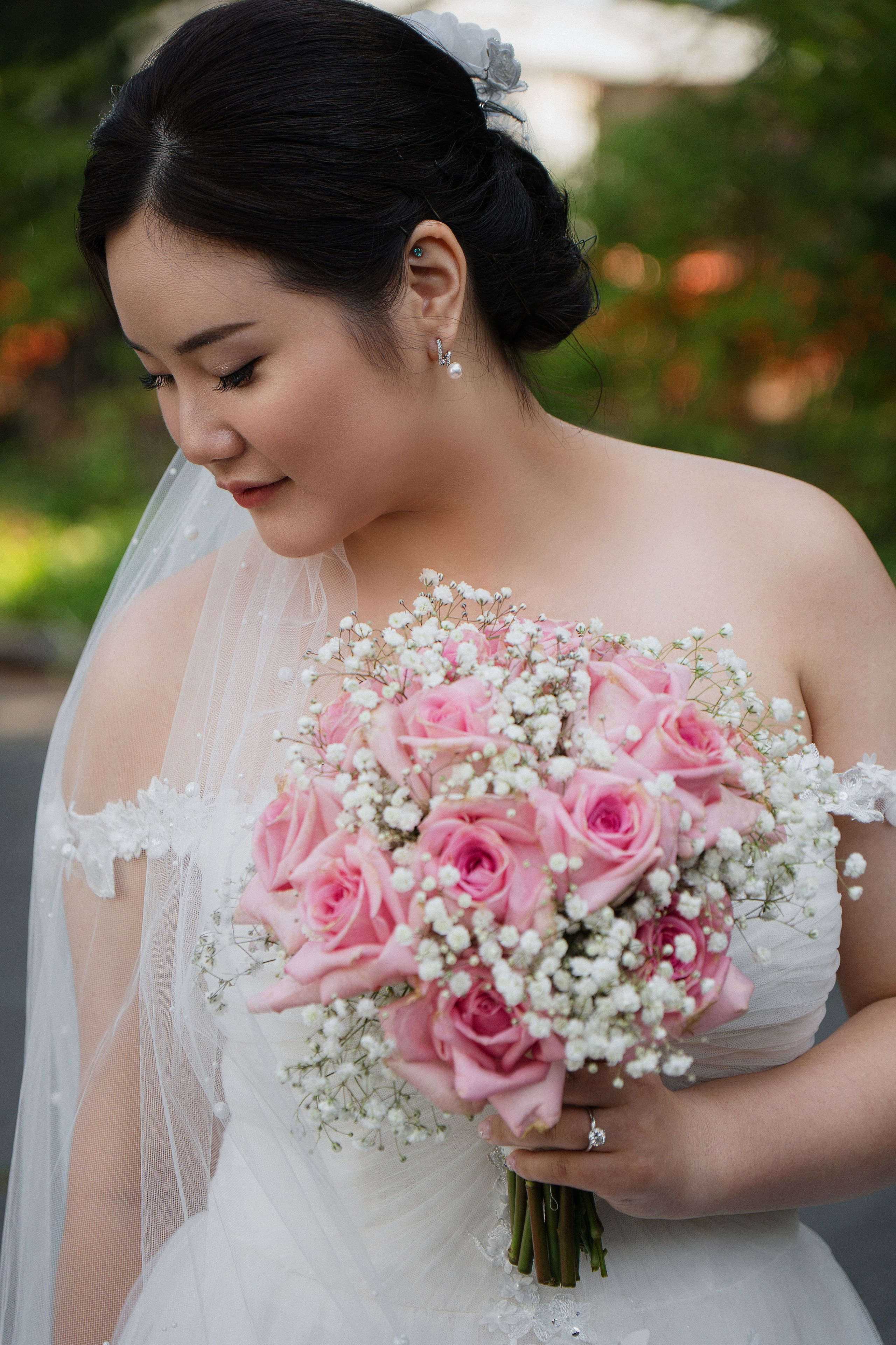 Bokyoung Kim and Giwan Kim | Church ceremony. Photographer in Washington Sophia D