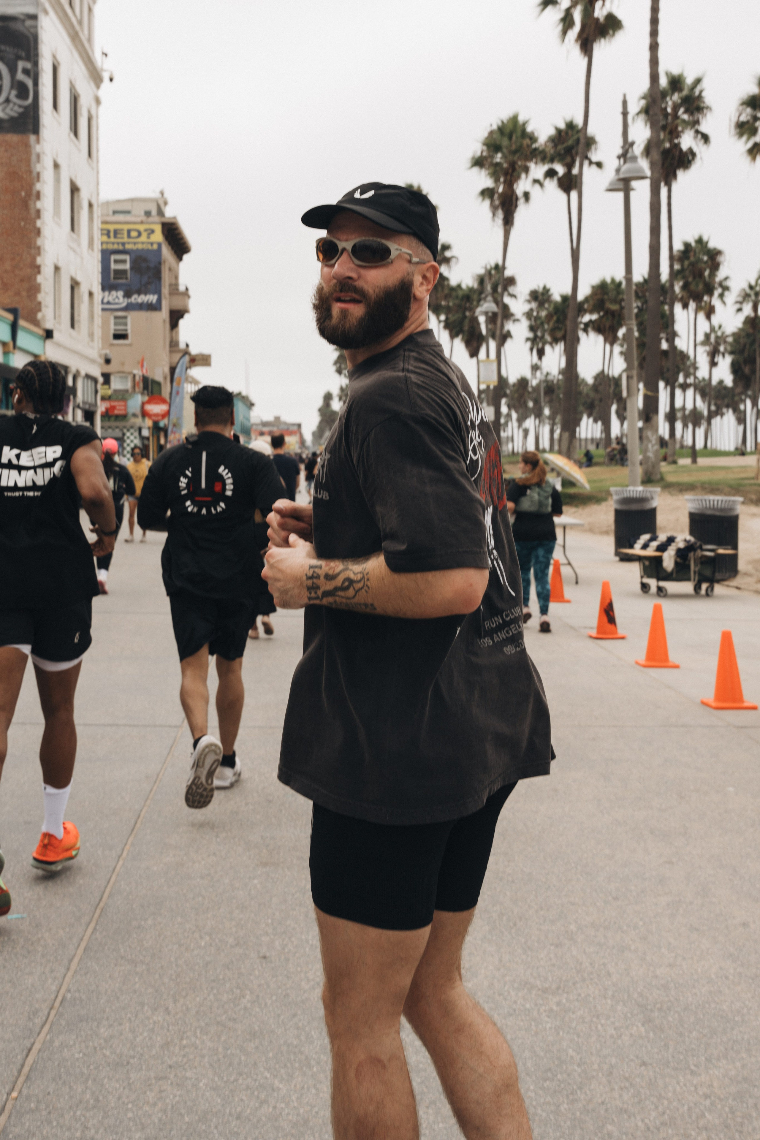 Keep Winning & Revenge Tour Run Club. Santa Monica based photographer Kristina Vasilenko
