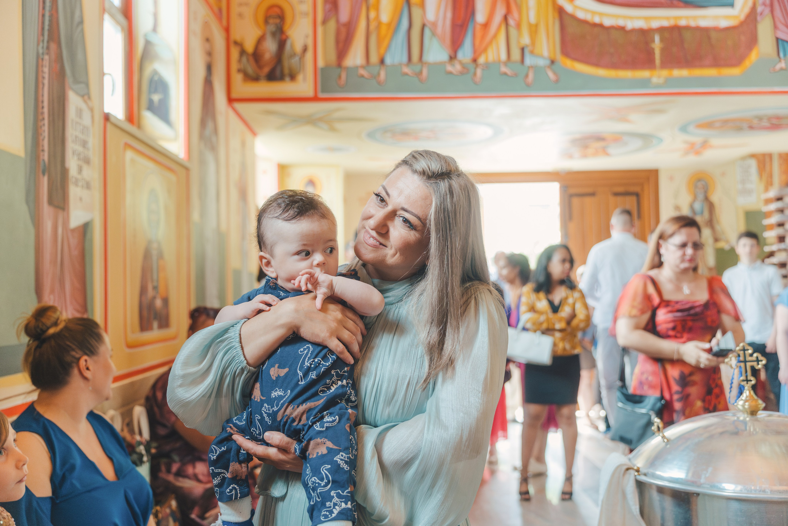 Théo Andrei`s Christening