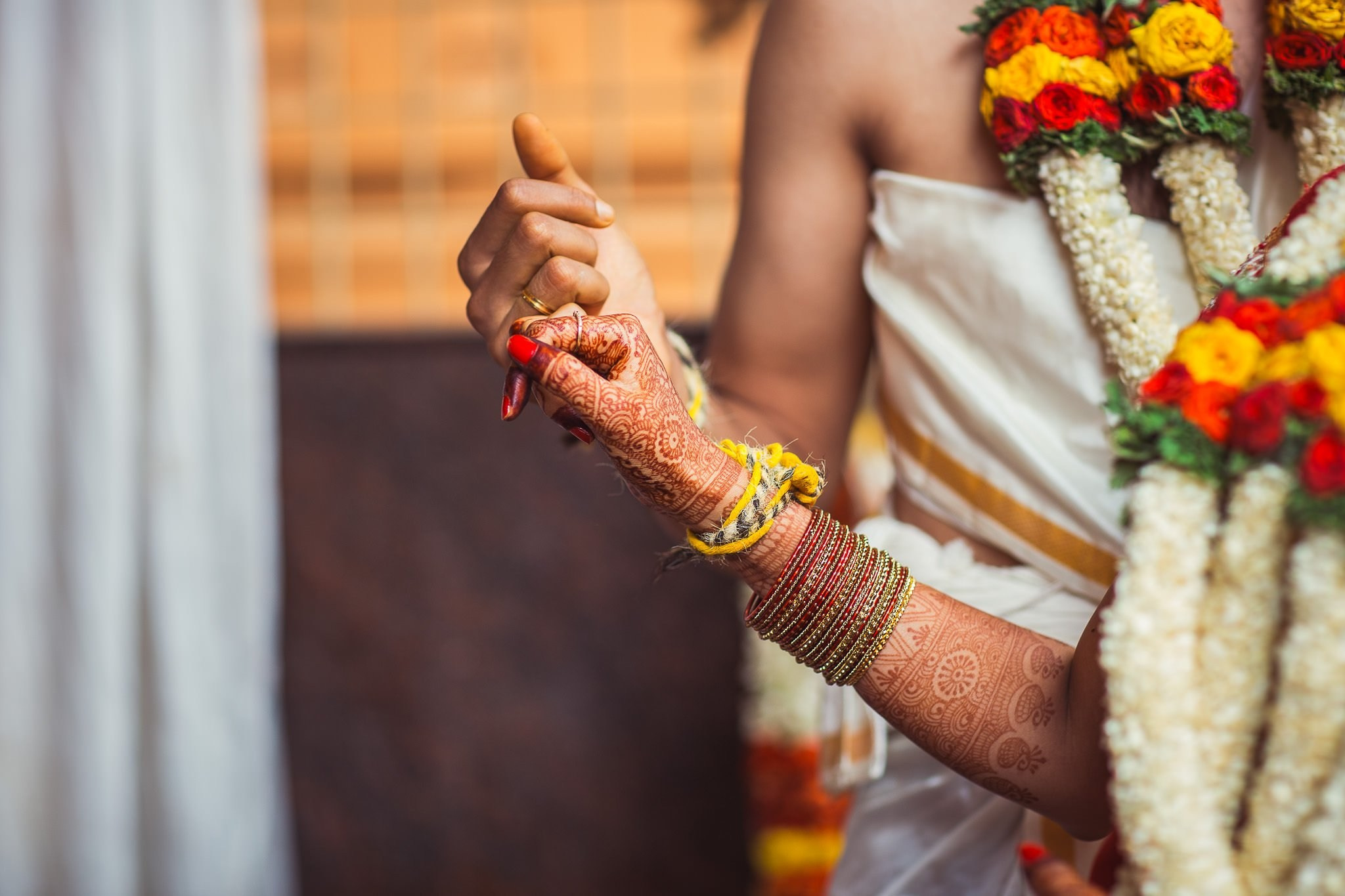 Traditional Kannada Brahmin Temple wedding, JP nagar, Bangalore