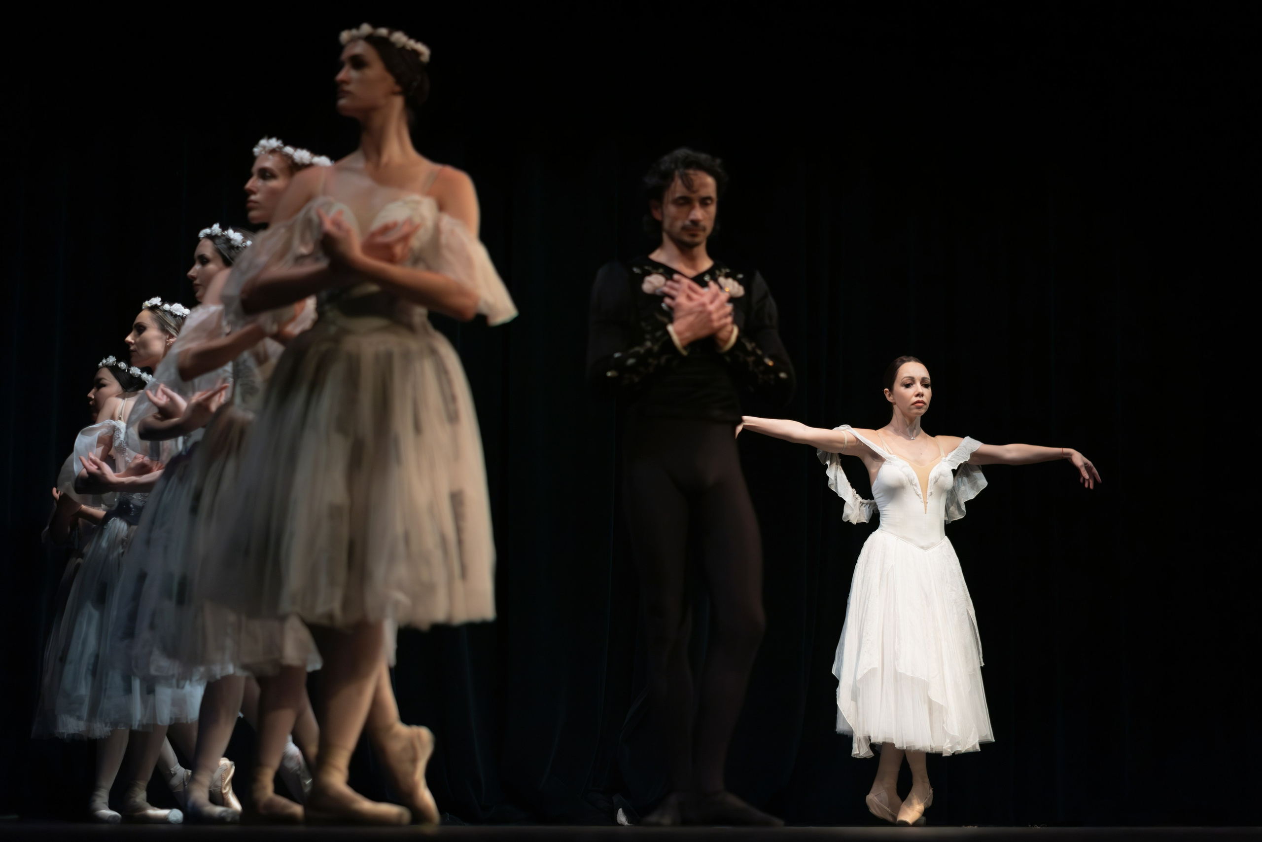 Grand Kyiv Ballet / Giselle. Reportage concert portrait photography in the San Francisco Bay Area