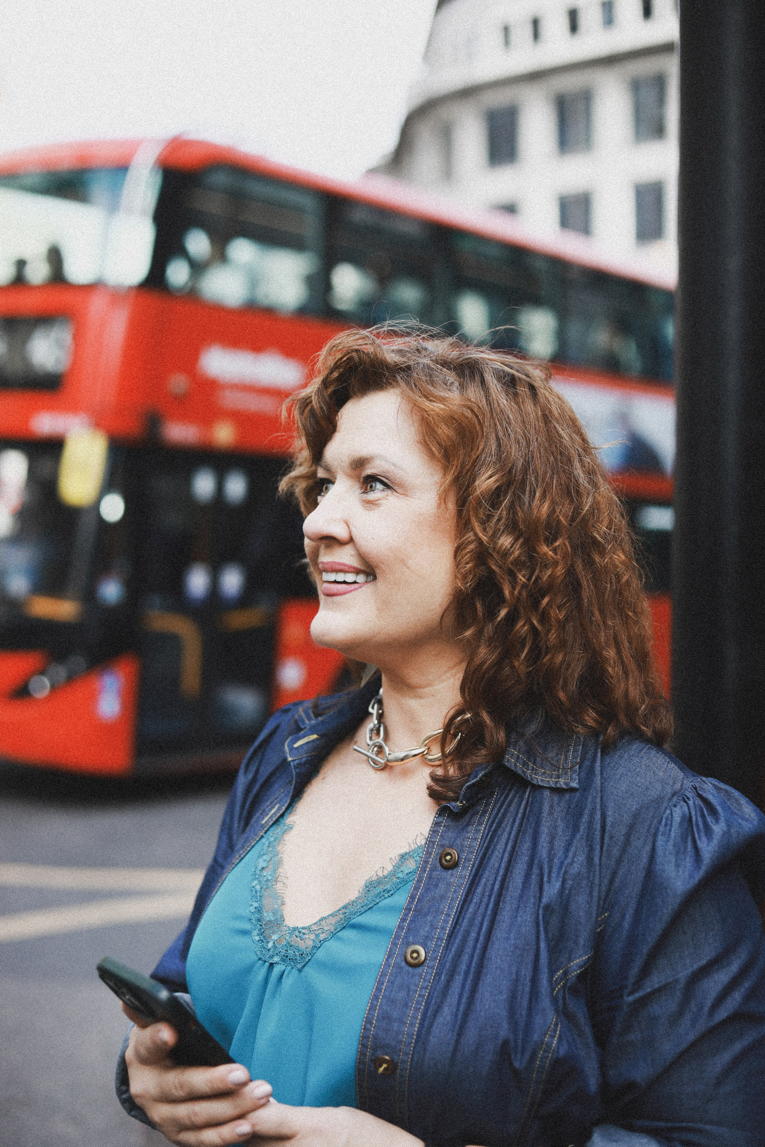 Оlga and her shiny London. Victoria Dini. Art photography in London / Folkestone, UK