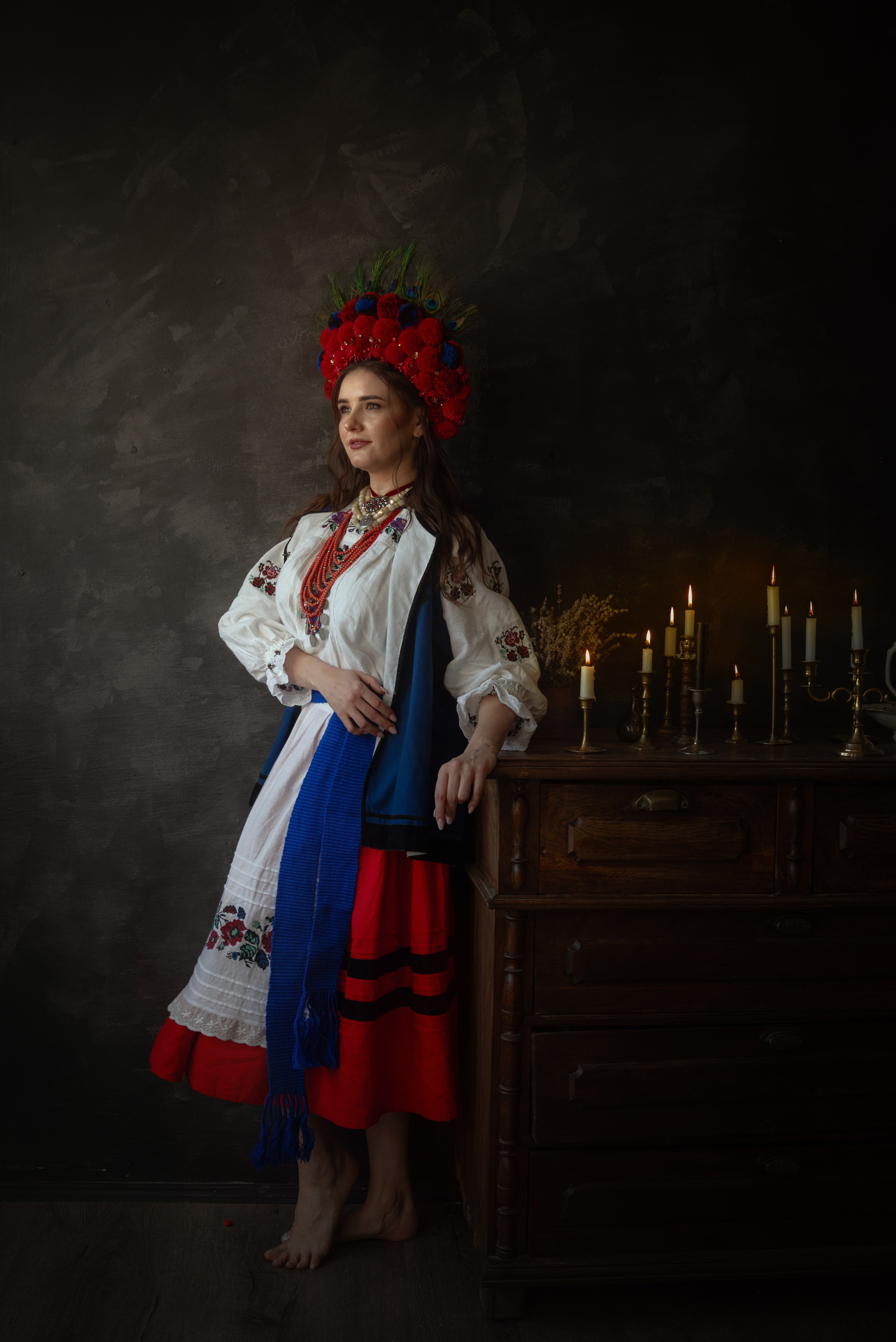 Alina & grandma. Victoria Lyubchenko — fine art photography in Bismarck, ND