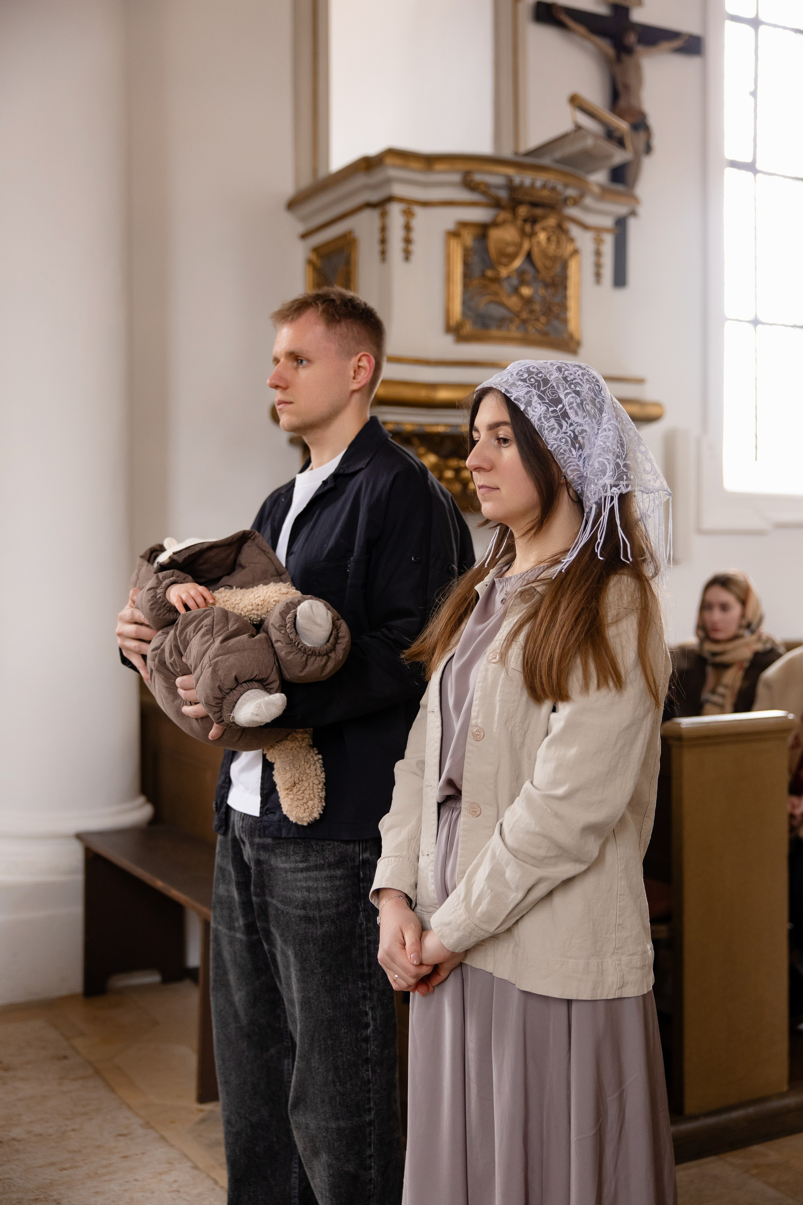 Хрещення Єсенії. Весільний, сімейний фотограф Варшава