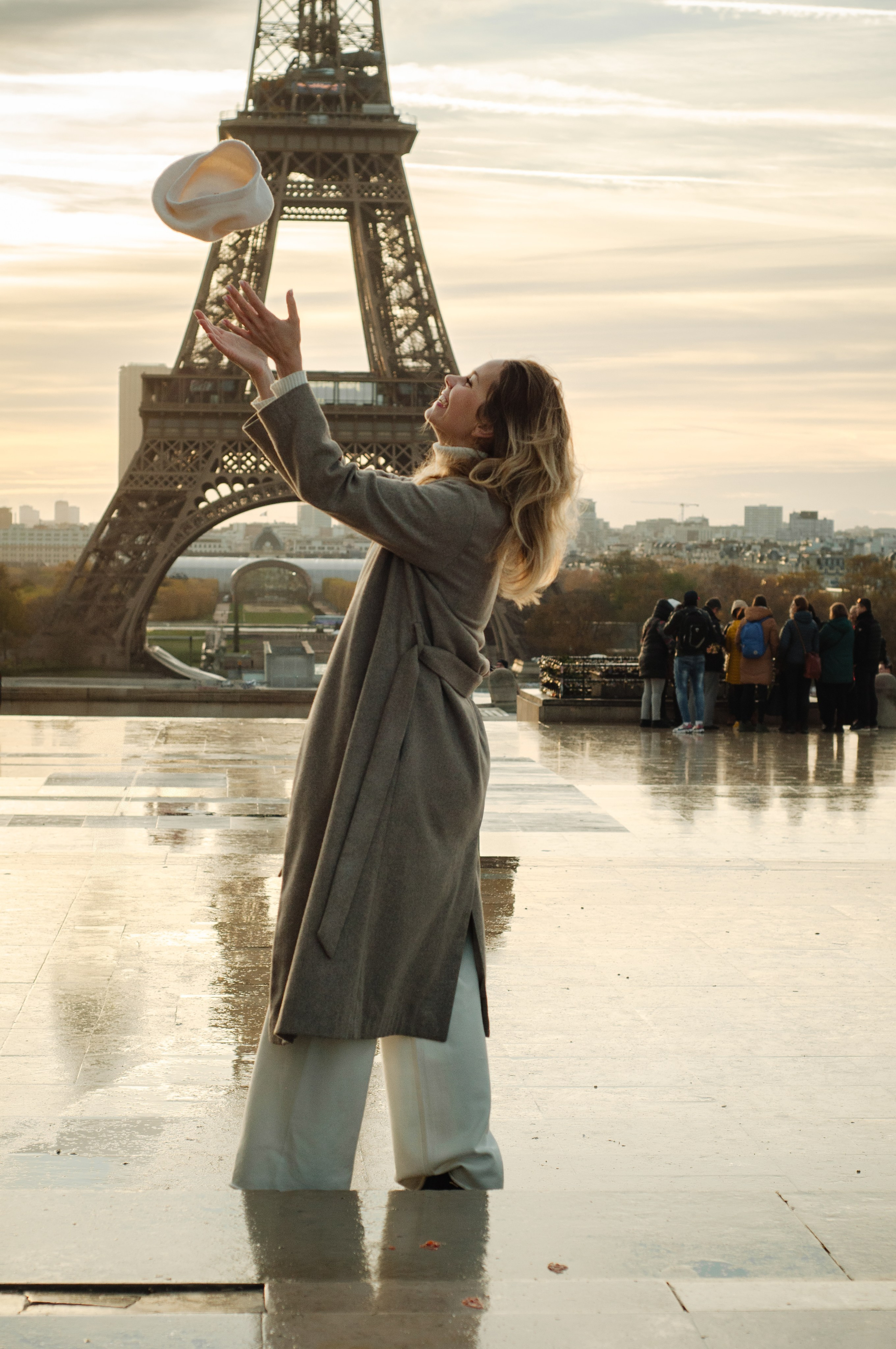 Рассвет у Эйфелевой башни. Фотограф в Париже Полина Осипова