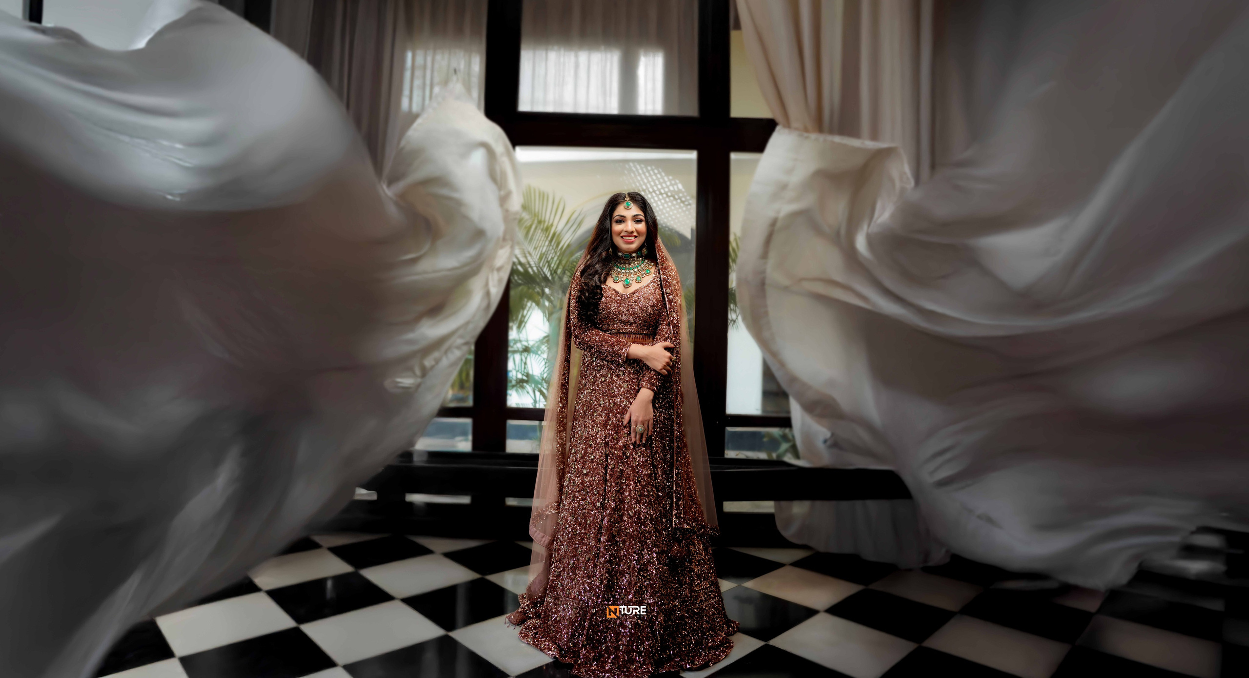 VINAYA BRIDAL SHOOT. NTURE WEDDING